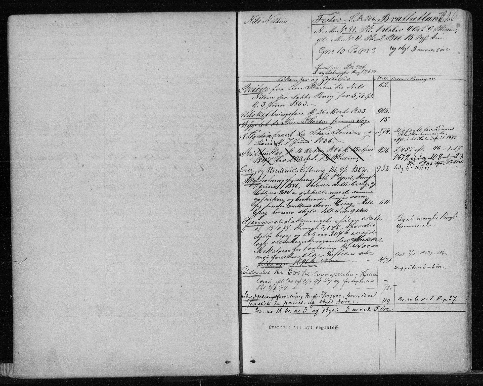 Ryfylke tingrett, AV/SAST-A-100055/001/II/IIA/L0025: Mortgage register no. II A 25, 1866, p. 226