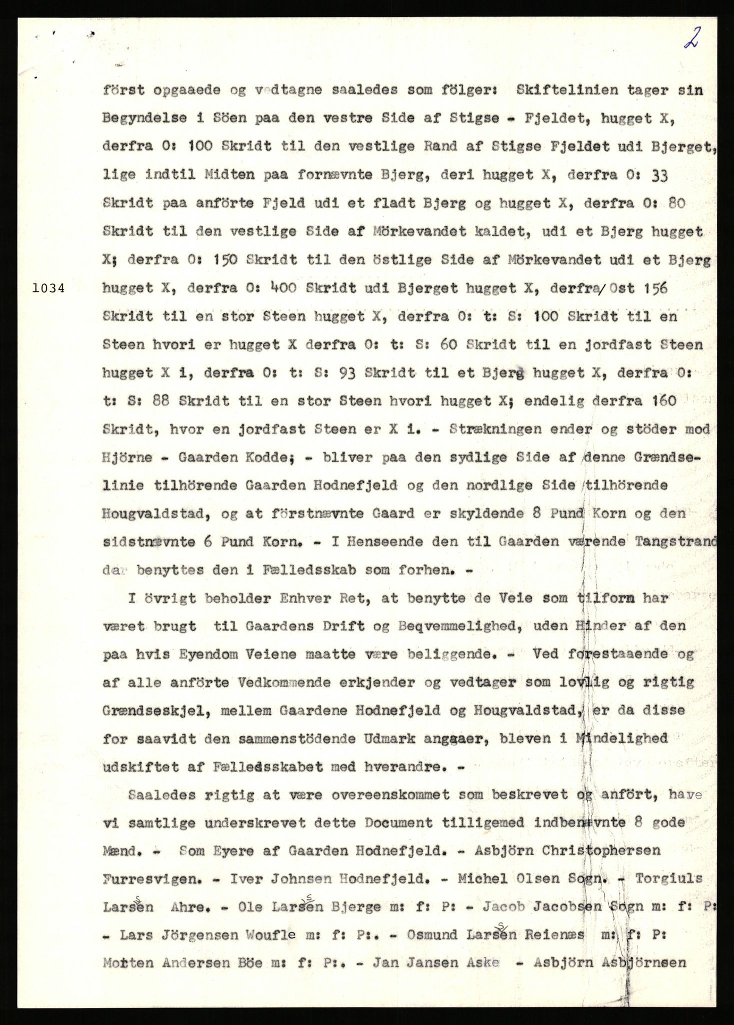 Statsarkivet i Stavanger, AV/SAST-A-101971/03/Y/Yj/L0038: Avskrifter sortert etter gårdsnavn: Hodne - Holte, 1750-1930, p. 60