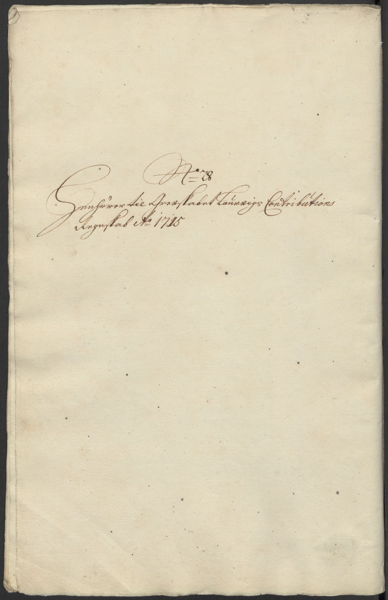 Rentekammeret inntil 1814, Reviderte regnskaper, Fogderegnskap, RA/EA-4092/R33/L1986: Fogderegnskap Larvik grevskap, 1714-1715, p. 530