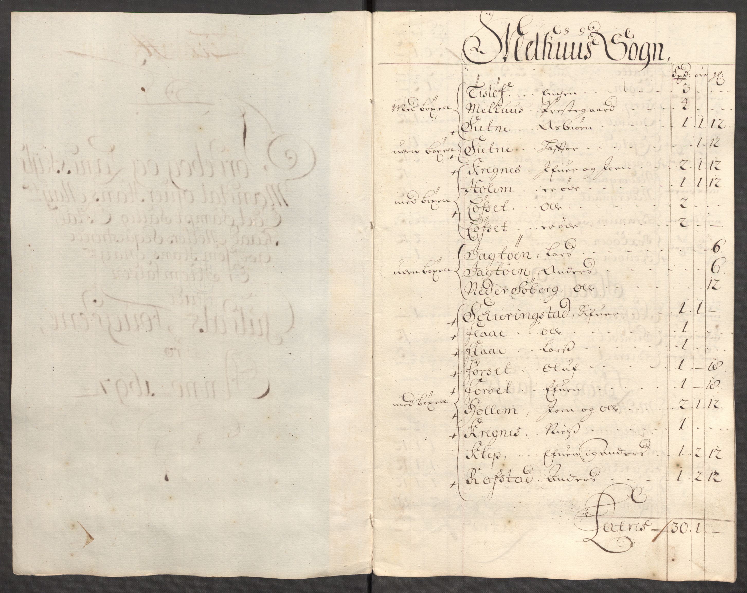 Rentekammeret inntil 1814, Reviderte regnskaper, Fogderegnskap, AV/RA-EA-4092/R60/L3947: Fogderegnskap Orkdal og Gauldal, 1697, p. 382