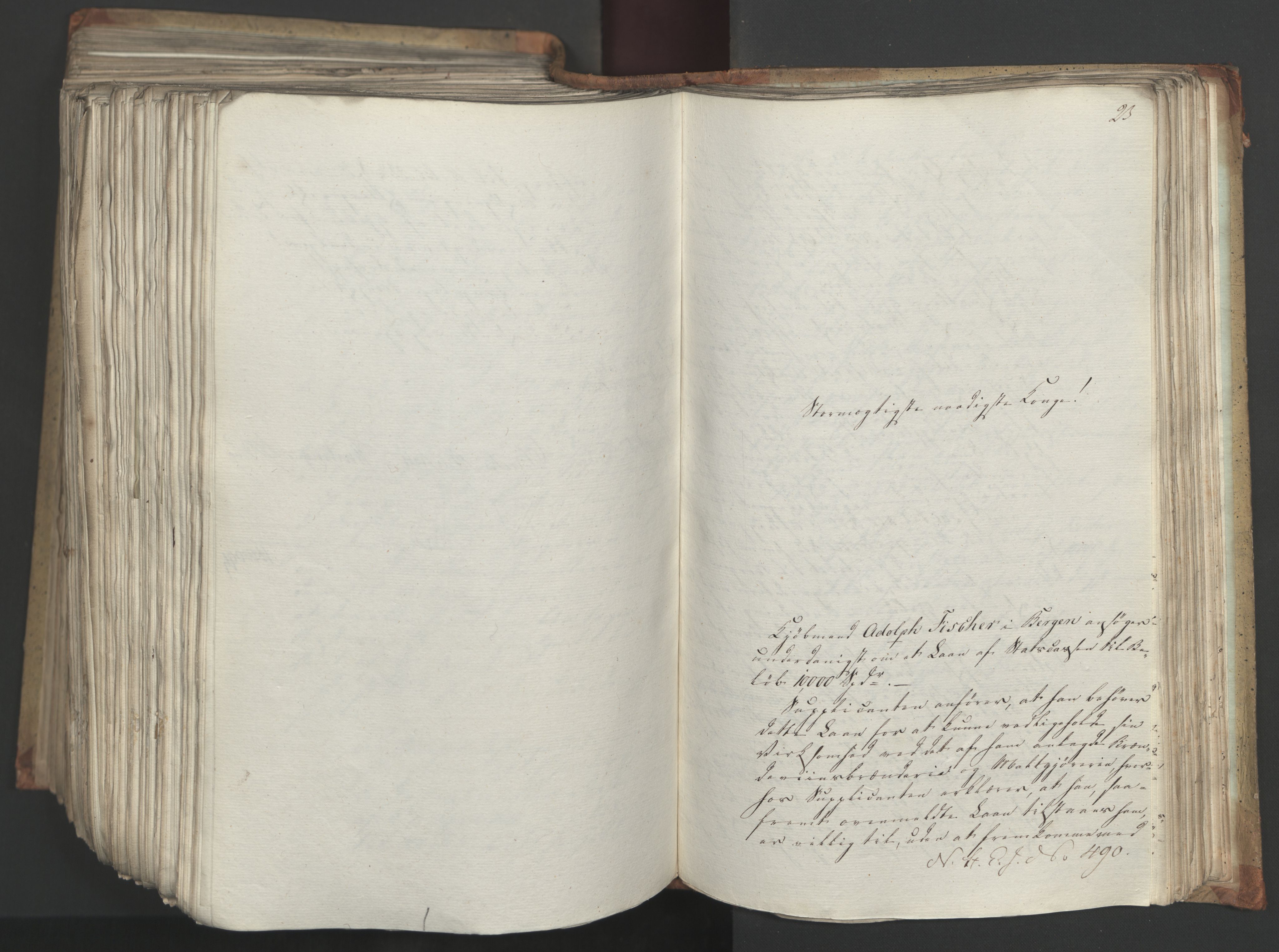 Statsrådsavdelingen i Stockholm, AV/RA-S-1003/D/Da/L0034: Regjeringsinnstillinger nr. 275-540, 1823, p. 584
