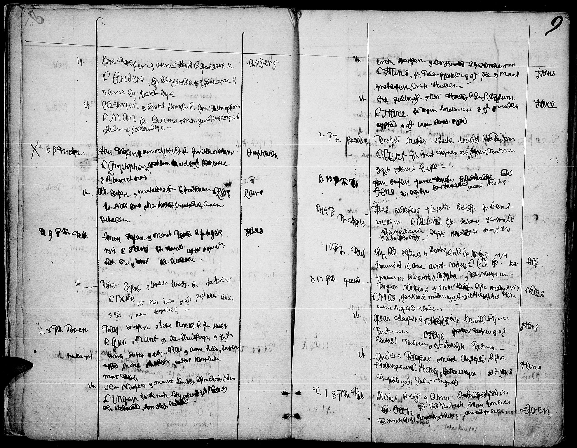Land prestekontor, AV/SAH-PREST-120/H/Ha/Haa/L0006: Parish register (official) no. 6, 1784-1813, p. 9