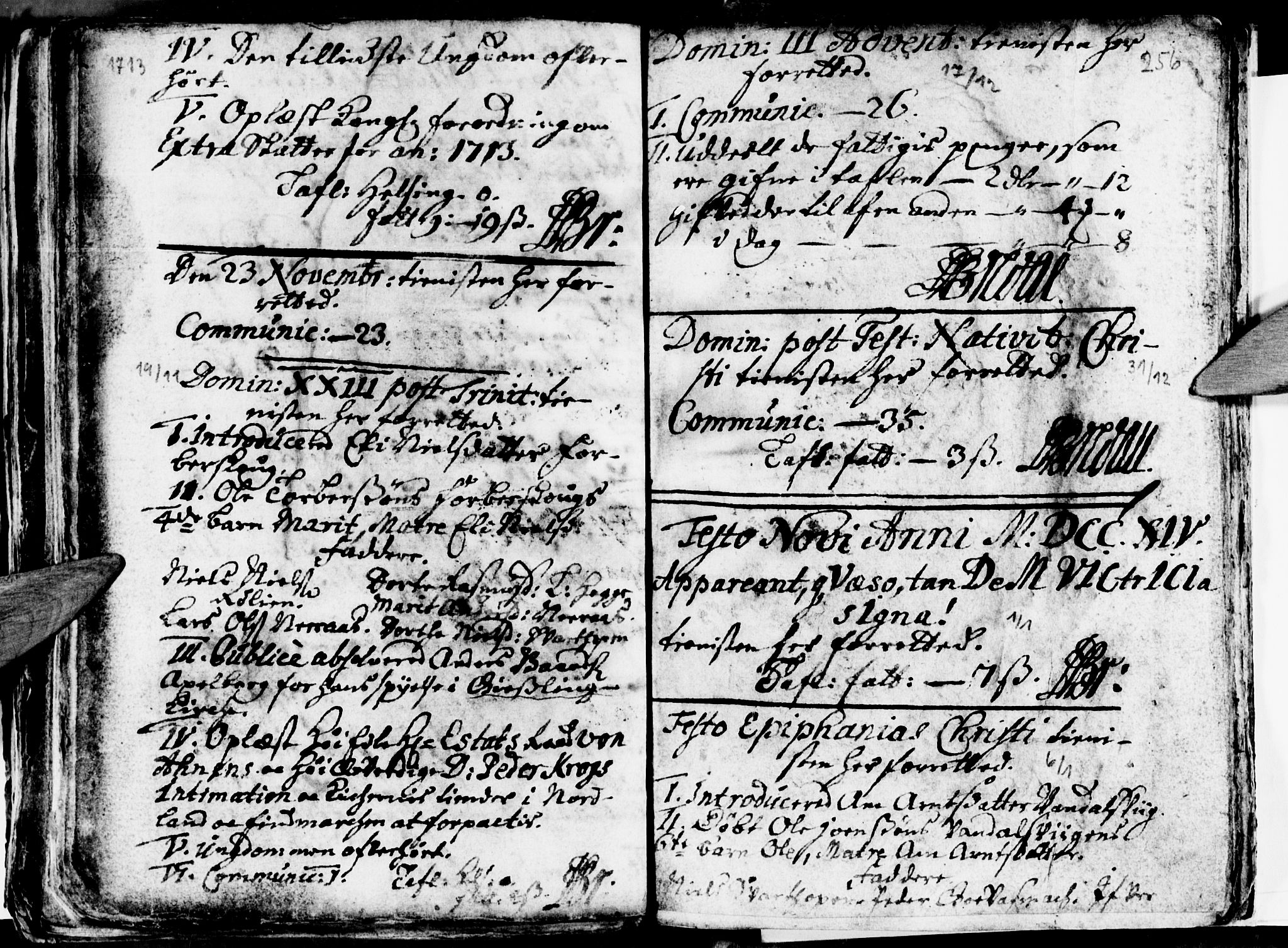 Ministerialprotokoller, klokkerbøker og fødselsregistre - Nordland, AV/SAT-A-1459/814/L0220: Parish register (official) no. 814A01, 1677-1717, p. 256