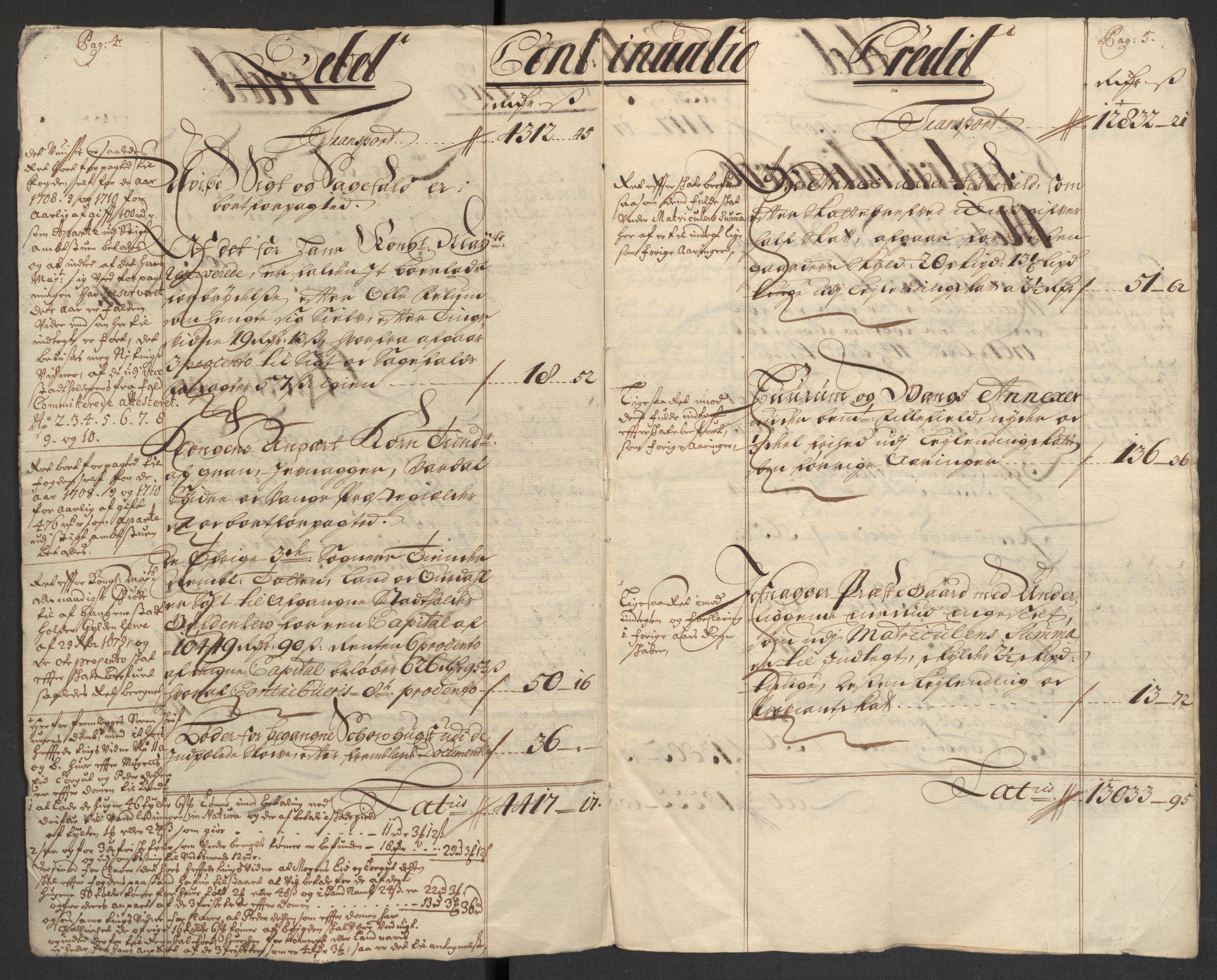 Rentekammeret inntil 1814, Reviderte regnskaper, Fogderegnskap, AV/RA-EA-4092/R18/L1306: Fogderegnskap Hadeland, Toten og Valdres, 1709, p. 5