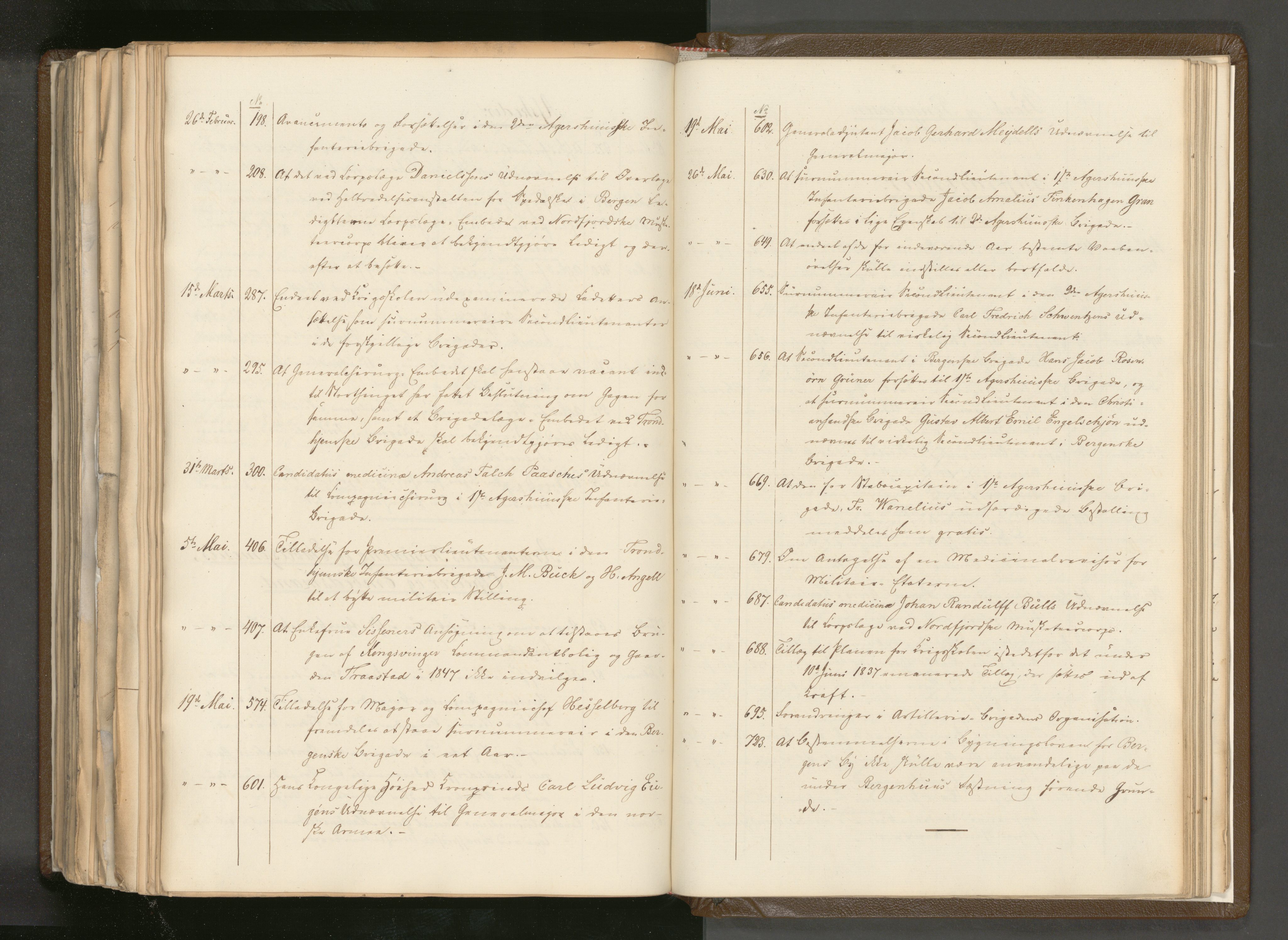 Statsrådssekretariatet, AV/RA-S-1001/A/Ab/L0065: Kgl. res. nr. 1-723, 1. halvår, 1847