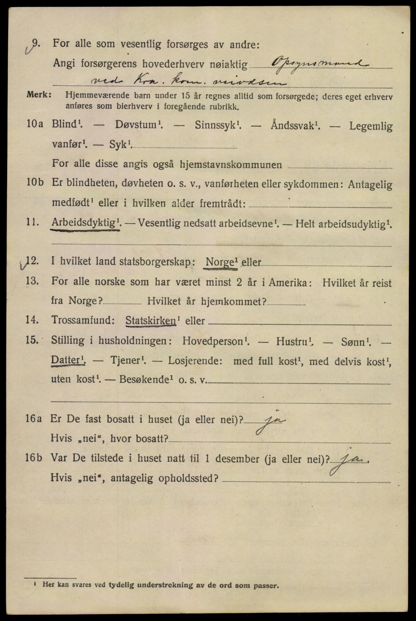 SAO, 1920 census for Kristiania, 1920, p. 376380