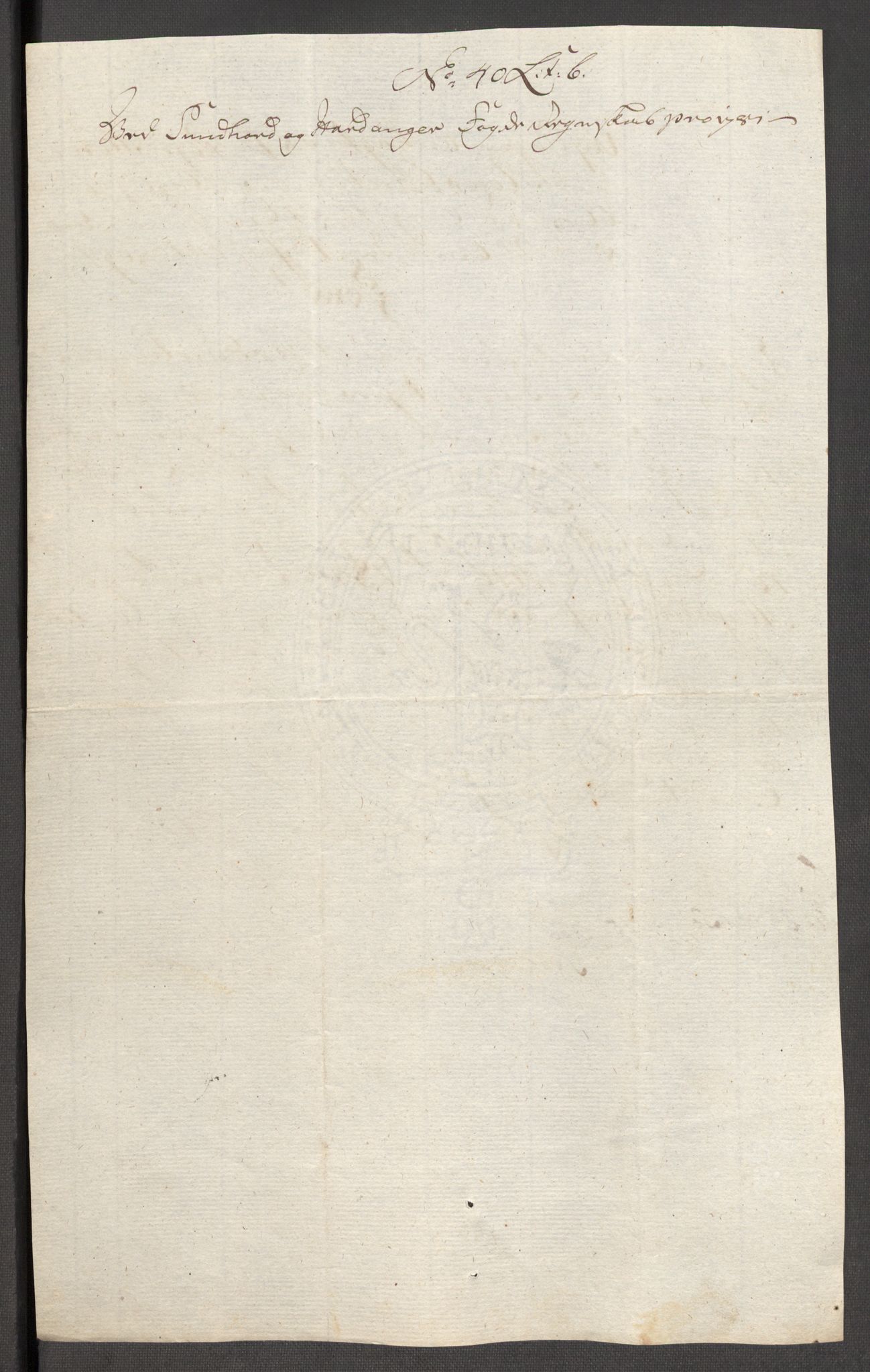 Rentekammeret inntil 1814, Reviderte regnskaper, Fogderegnskap, AV/RA-EA-4092/R48/L3097: Fogderegnskap Sunnhordland og Hardanger, 1781, p. 270