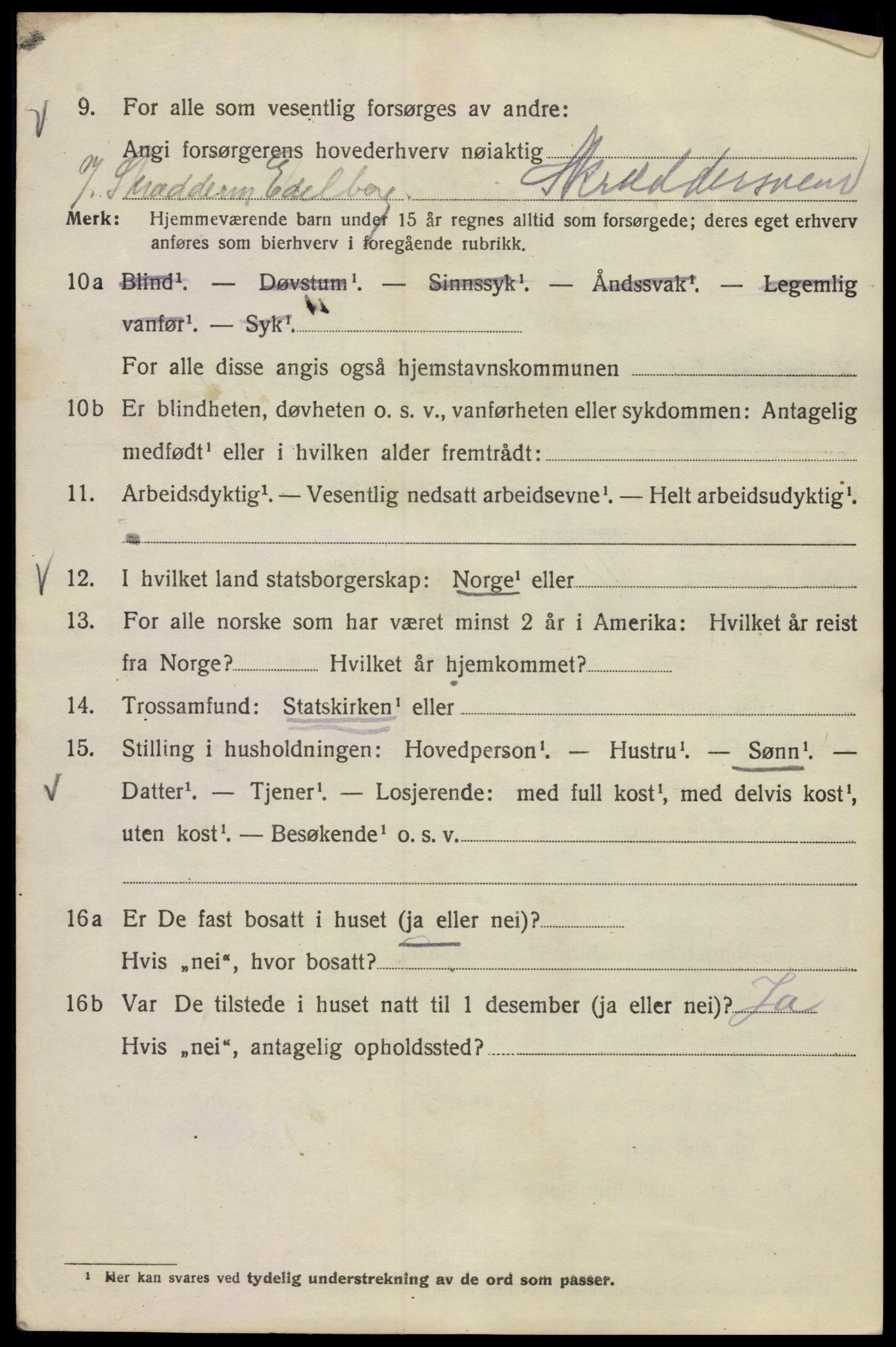 SAO, 1920 census for Kristiania, 1920, p. 502708