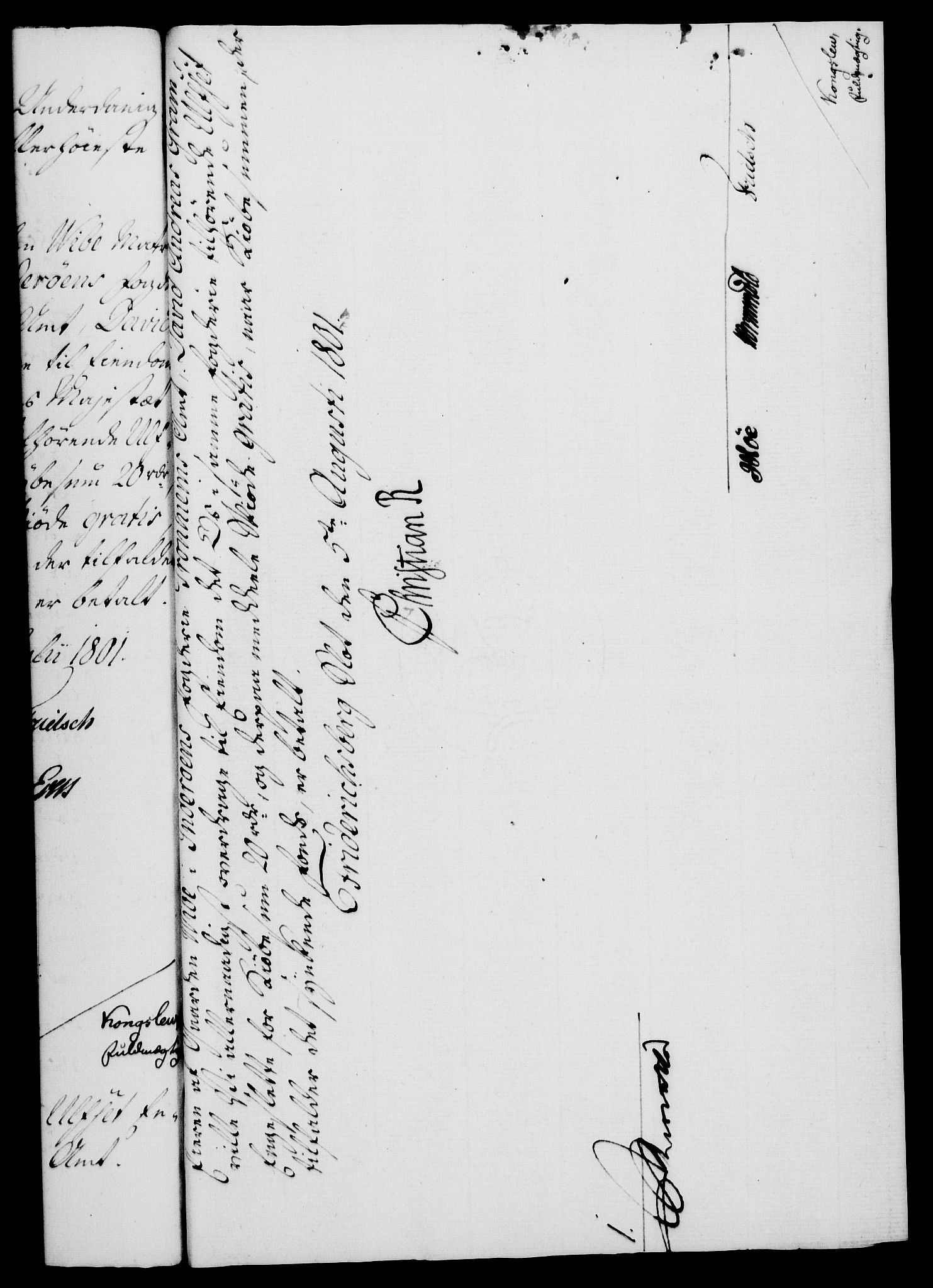 Rentekammeret, Kammerkanselliet, AV/RA-EA-3111/G/Gf/Gfa/L0083: Norsk relasjons- og resolusjonsprotokoll (merket RK 52.83), 1801, p. 537