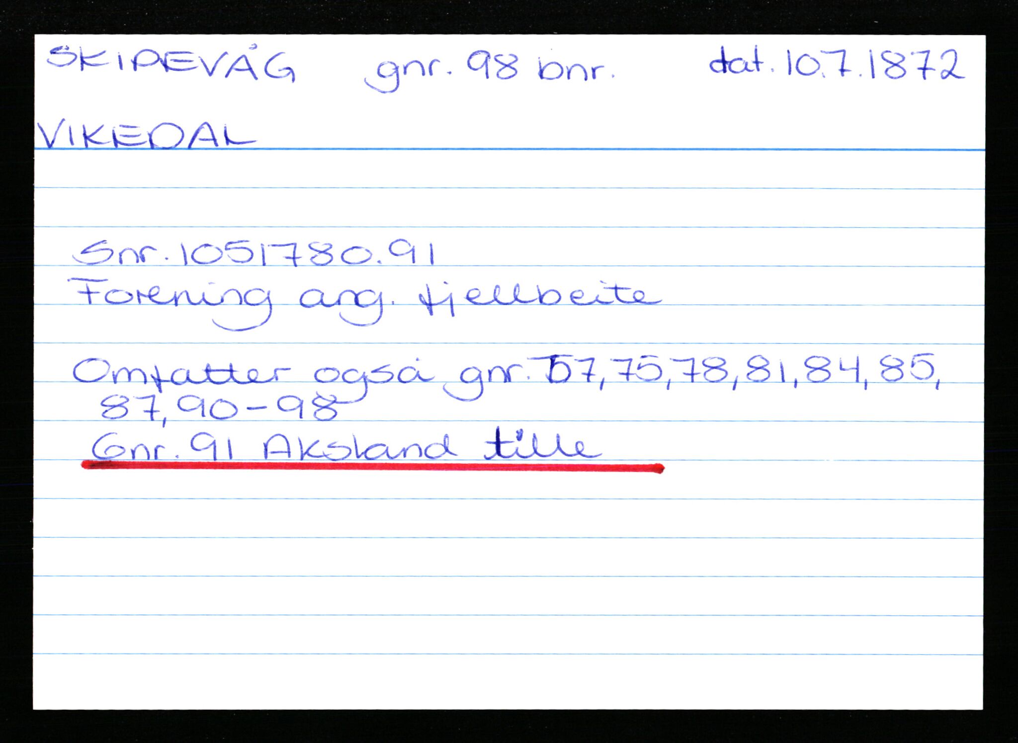 Statsarkivet i Stavanger, AV/SAST-A-101971/03/Y/Yk/L0035: Registerkort sortert etter gårdsnavn: Sikvaland lille - Skorve, 1750-1930, p. 490