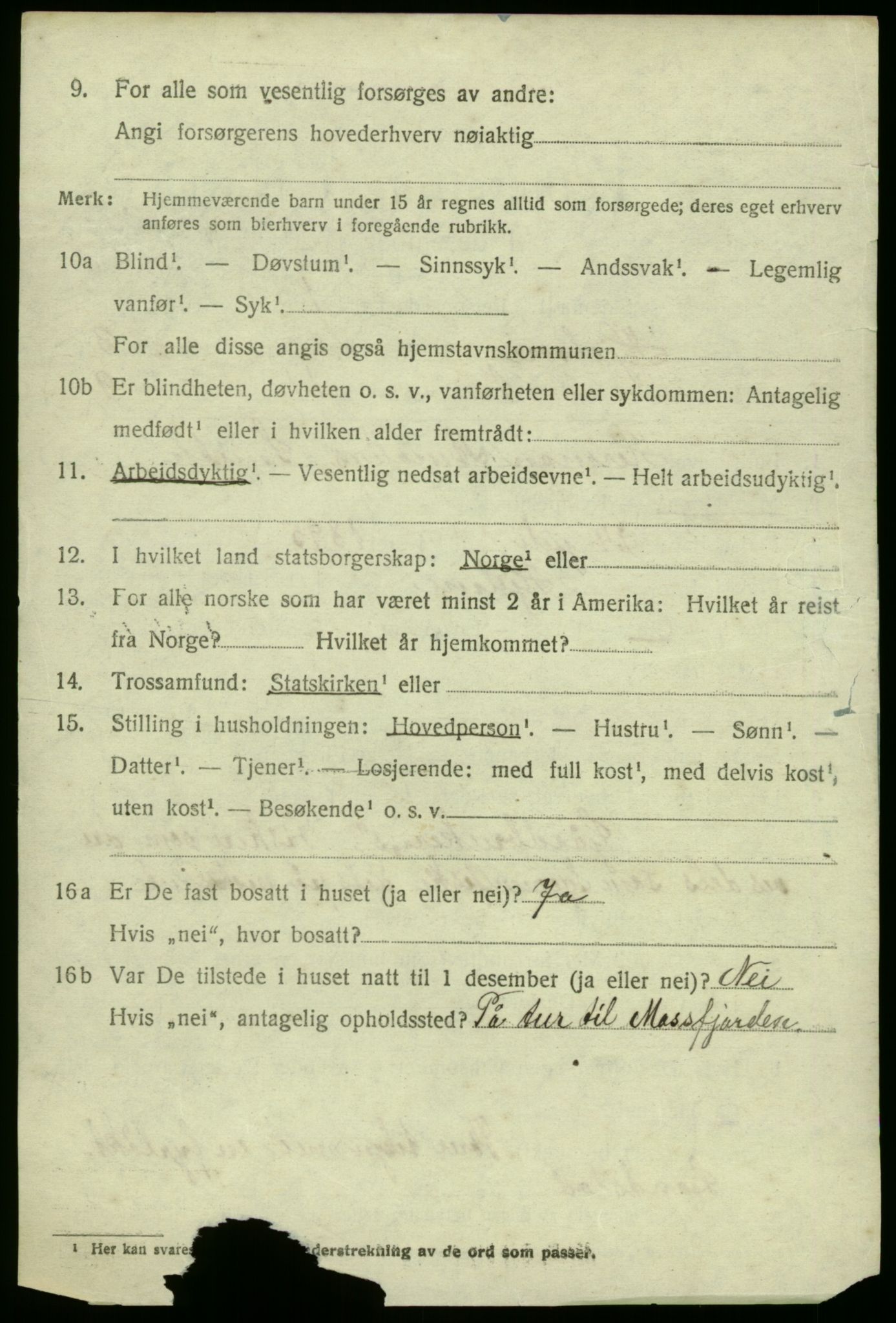 SAB, 1920 census for Hjelme, 1920, p. 1935