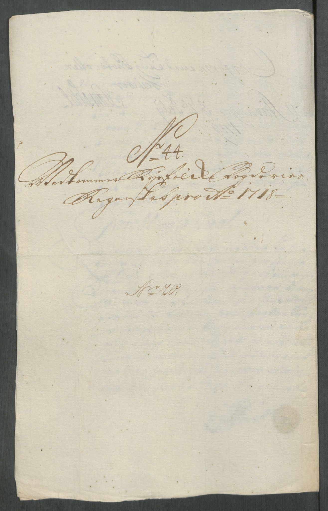 Rentekammeret inntil 1814, Reviderte regnskaper, Fogderegnskap, AV/RA-EA-4092/R47/L2871: Fogderegnskap Ryfylke, 1718, p. 275