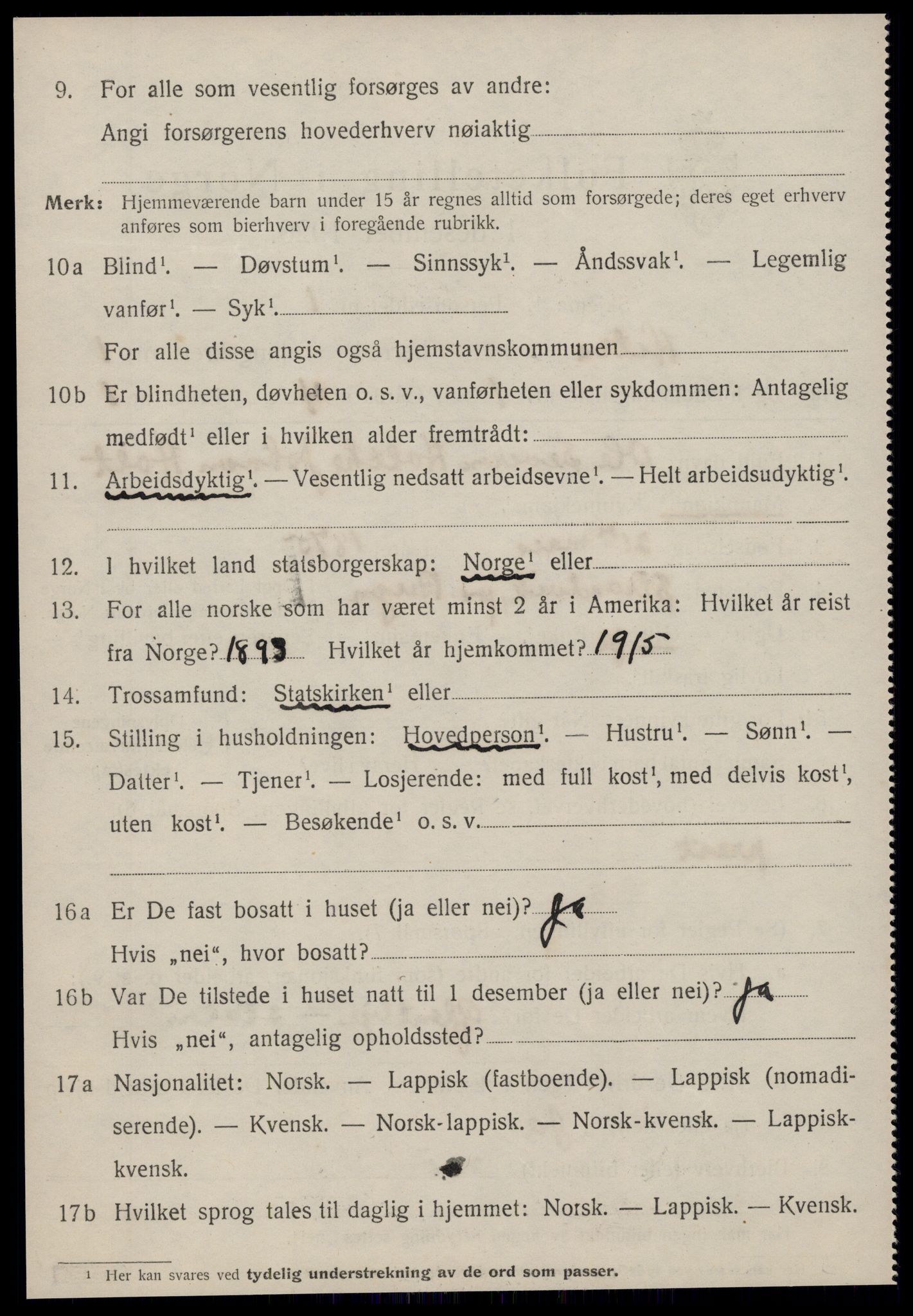 SAT, 1920 census for Hitra, 1920, p. 558