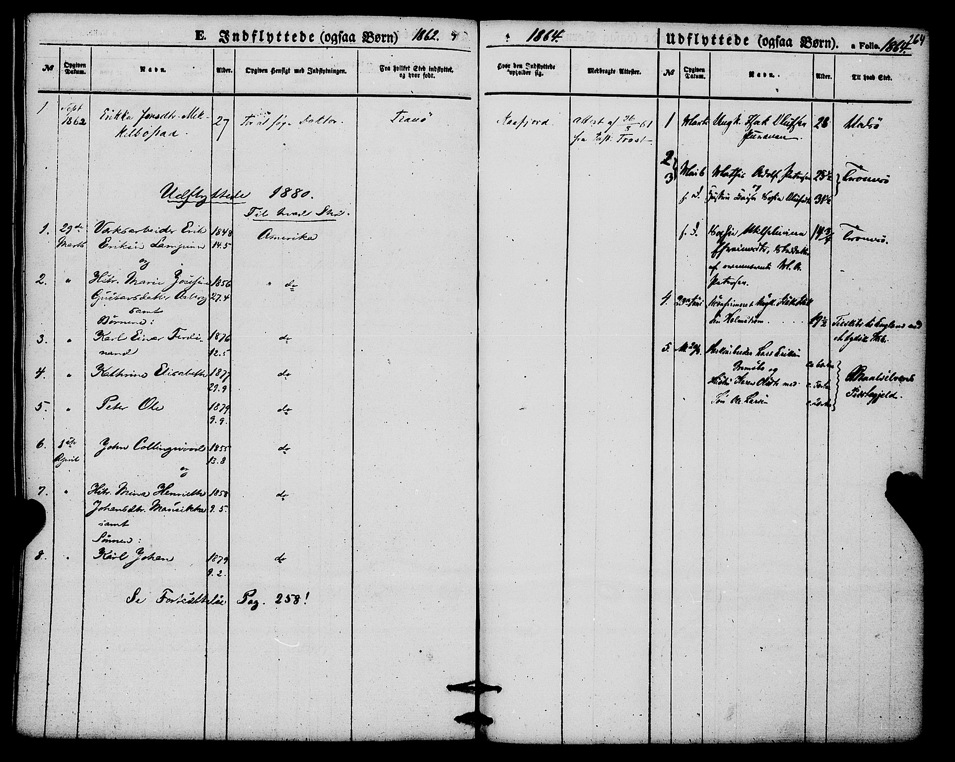 Alta sokneprestkontor, AV/SATØ-S-1338/H/Ha/L0004.kirke: Parish register (official) no. 4, 1858-1880, p. 264