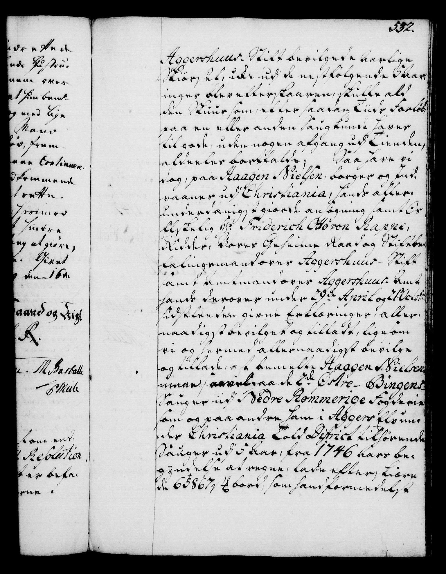 Rentekammeret, Kammerkanselliet, AV/RA-EA-3111/G/Gg/Gga/L0005: Norsk ekspedisjonsprotokoll med register (merket RK 53.5), 1741-1749, p. 552