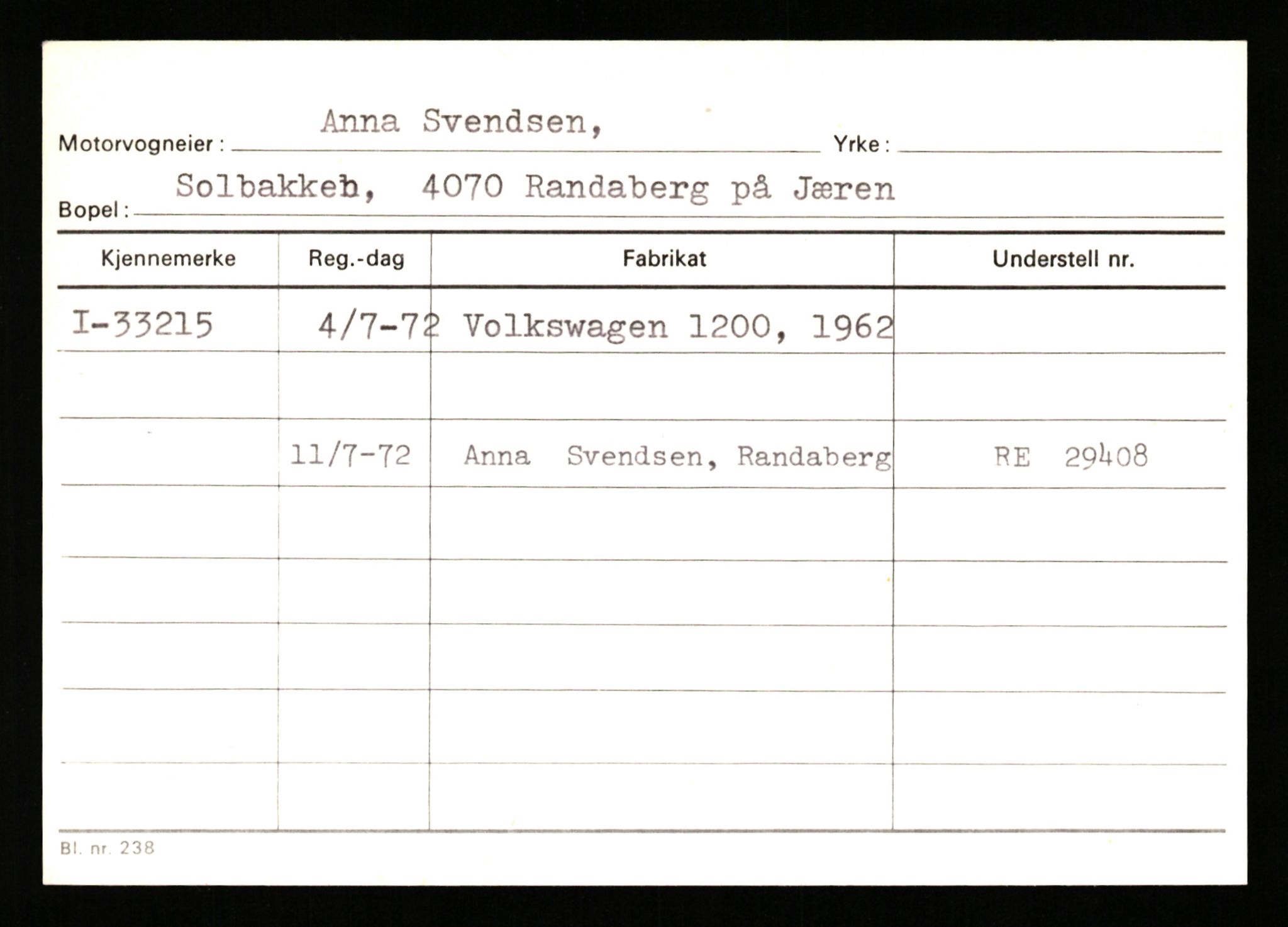 Stavanger trafikkstasjon, AV/SAST-A-101942/0/G/L0005: Registreringsnummer: 23000 - 34245, 1930-1971, p. 3164