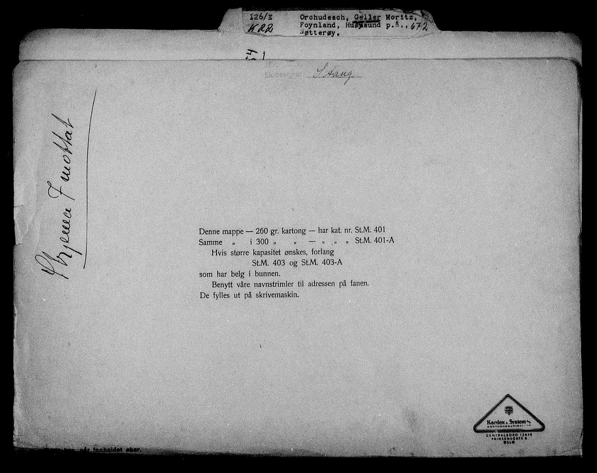 Justisdepartementet, Tilbakeføringskontoret for inndratte formuer, AV/RA-S-1564/H/Hc/Hcd/L0995: --, 1945-1947, p. 461