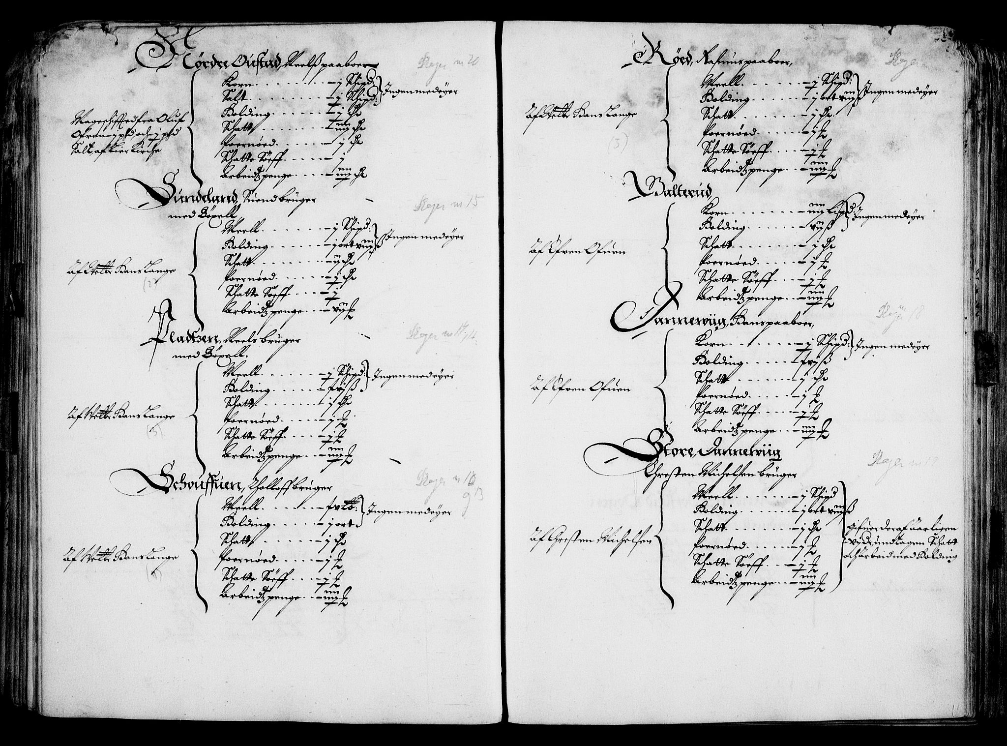 Rentekammeret inntil 1814, Realistisk ordnet avdeling, AV/RA-EA-4070/On/L0001/0001: Statens gods / [Jj 1]: Jordebok over Hannibal Sehesteds gods, 1651, p. 84