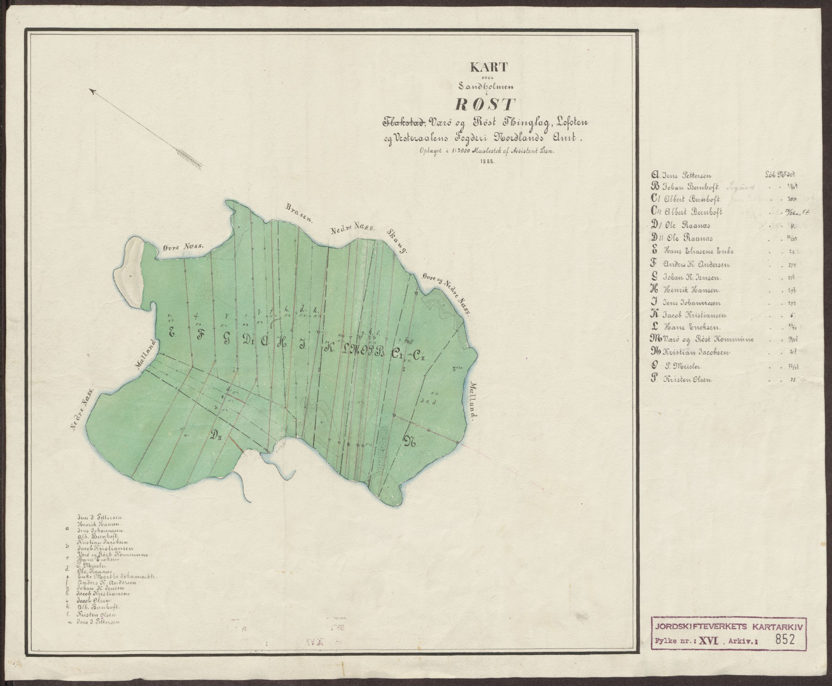 Jordskifteverkets kartarkiv, RA/S-3929/T, 1859-1988, p. 987