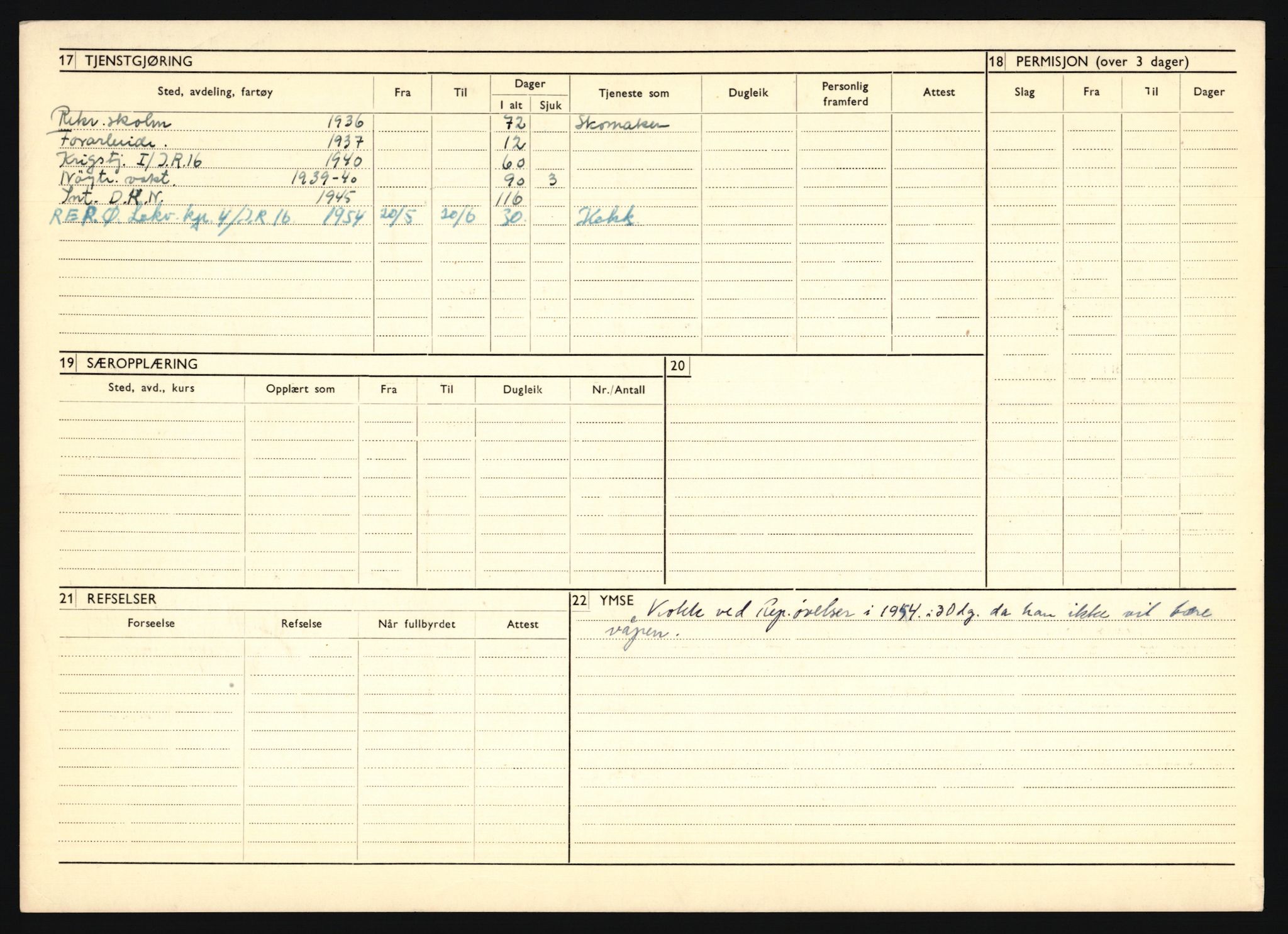 Forsvaret, Troms infanteriregiment nr. 16, AV/RA-RAFA-3146/P/Pa/L0020: Rulleblad for regimentets menige mannskaper, årsklasse 1936, 1936, p. 686