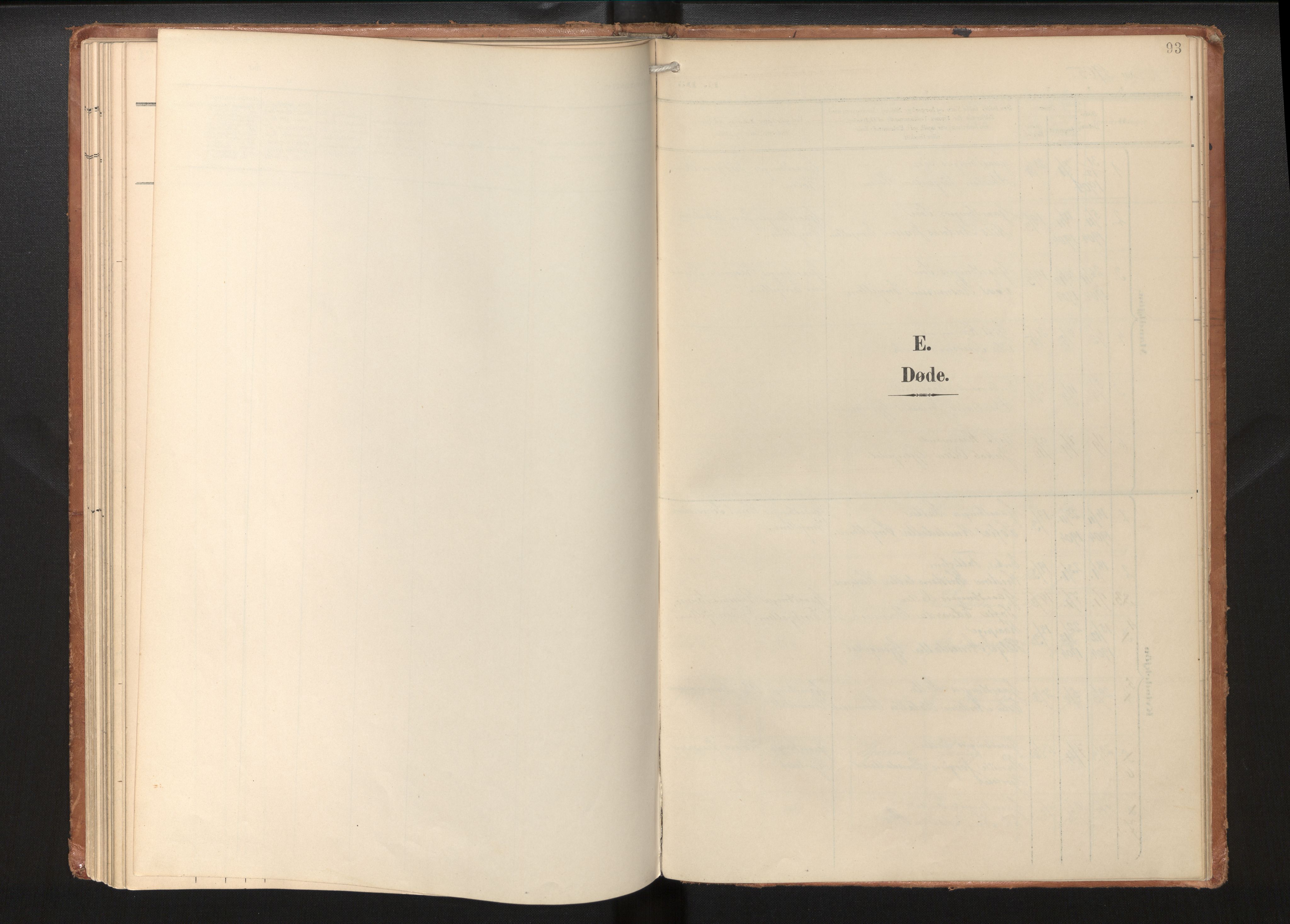 Gloppen sokneprestembete, SAB/A-80101/H/Haa/Haae/L0002: Parish register (official) no. E 2, 1904-1925, p. 92b-93a