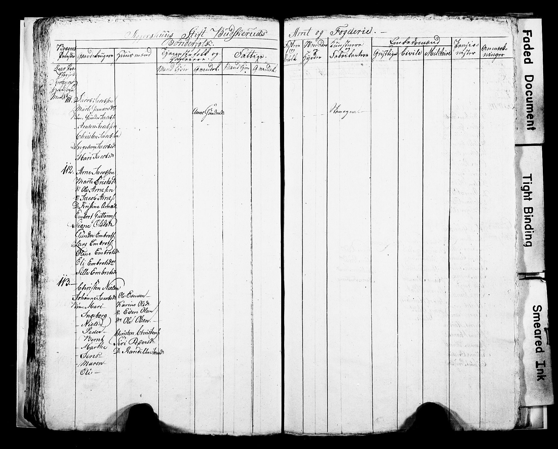 SAKO, 1815 Census for Lier parish, 1815, p. 37