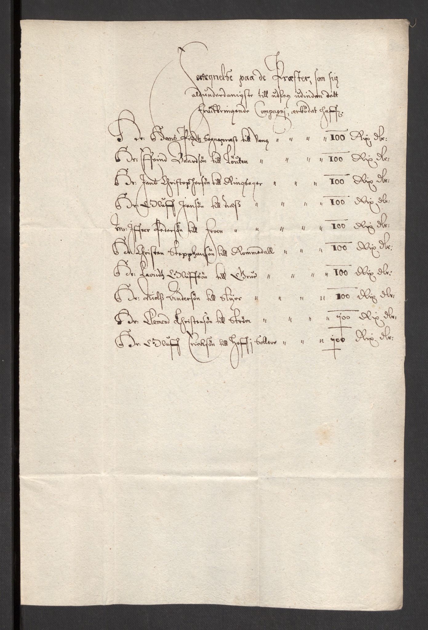 Danske Kanselli 1572-1799, AV/RA-EA-3023/F/Fc/Fcc/Fcca/L0014: Norske innlegg 1572-1799, 1653, p. 284