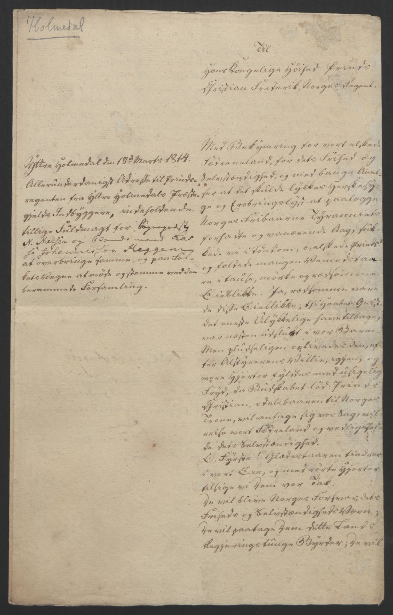 Statsrådssekretariatet, RA/S-1001/D/Db/L0008: Fullmakter for Eidsvollsrepresentantene i 1814. , 1814, p. 326