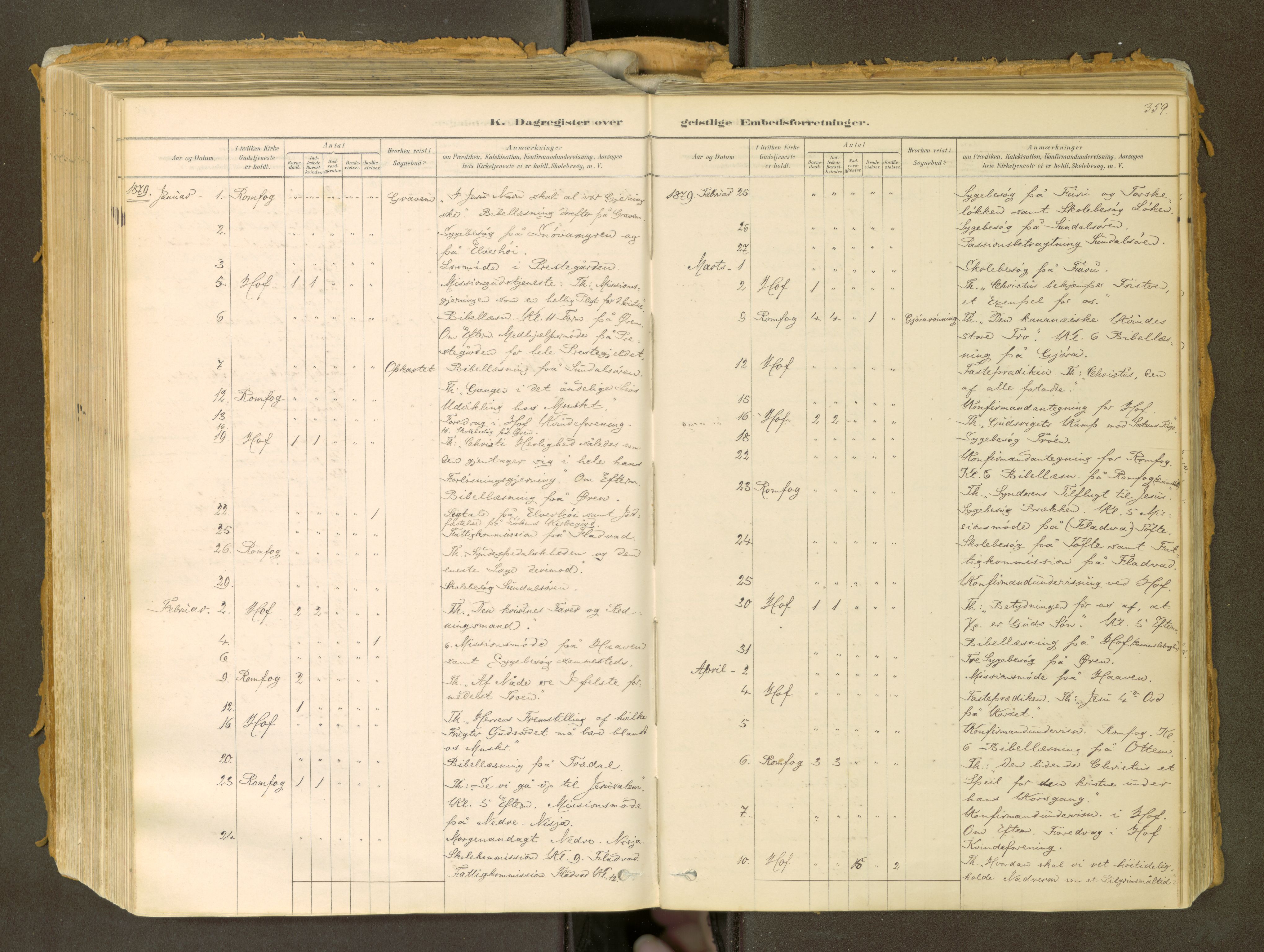 Sunndal sokneprestkontor, SAT/A-1085/1/I/I1/I1a: Parish register (official) no. 2, 1877-1914, p. 359