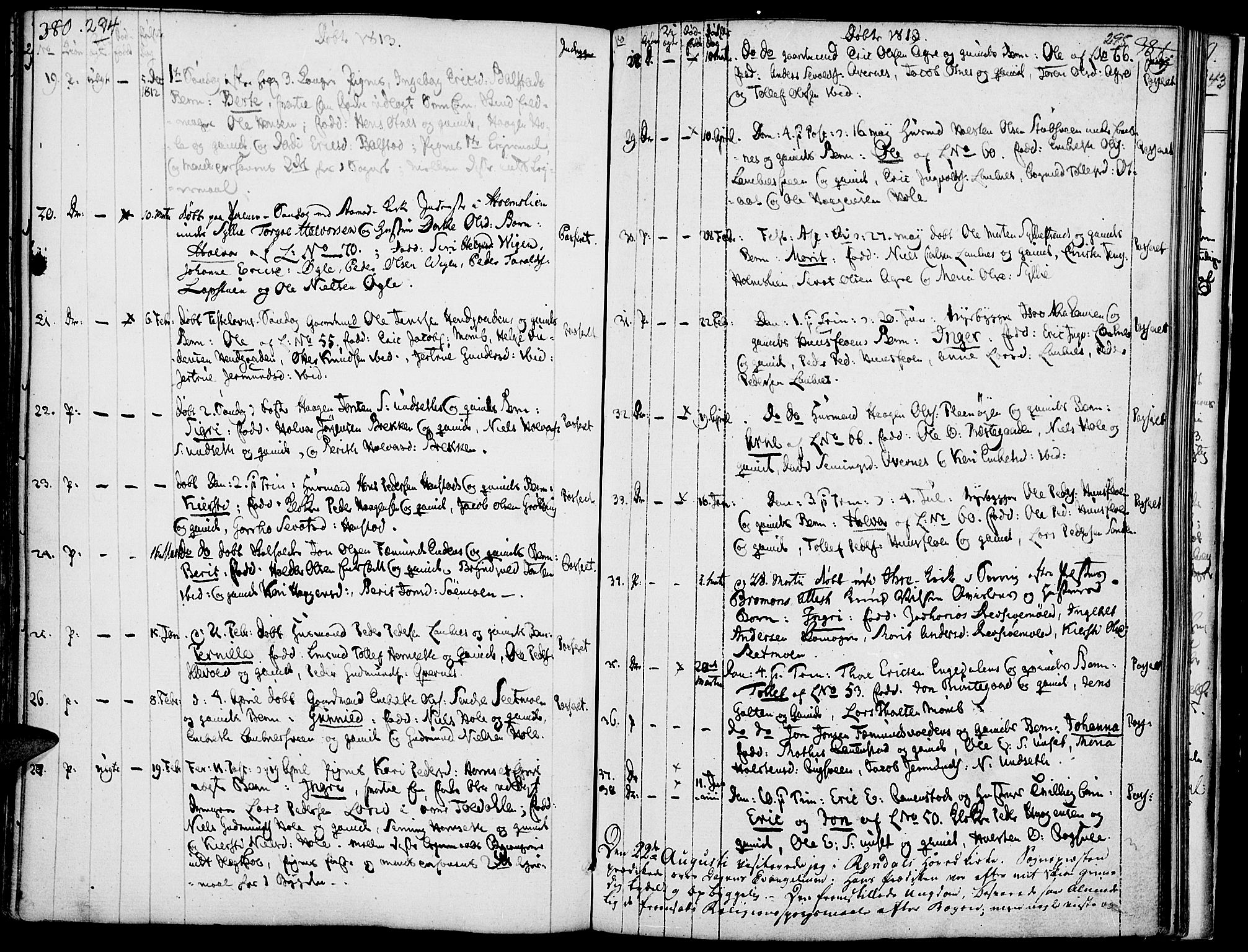 Rendalen prestekontor, AV/SAH-PREST-054/H/Ha/Haa/L0002: Parish register (official) no. 2, 1788-1814, p. 294-295