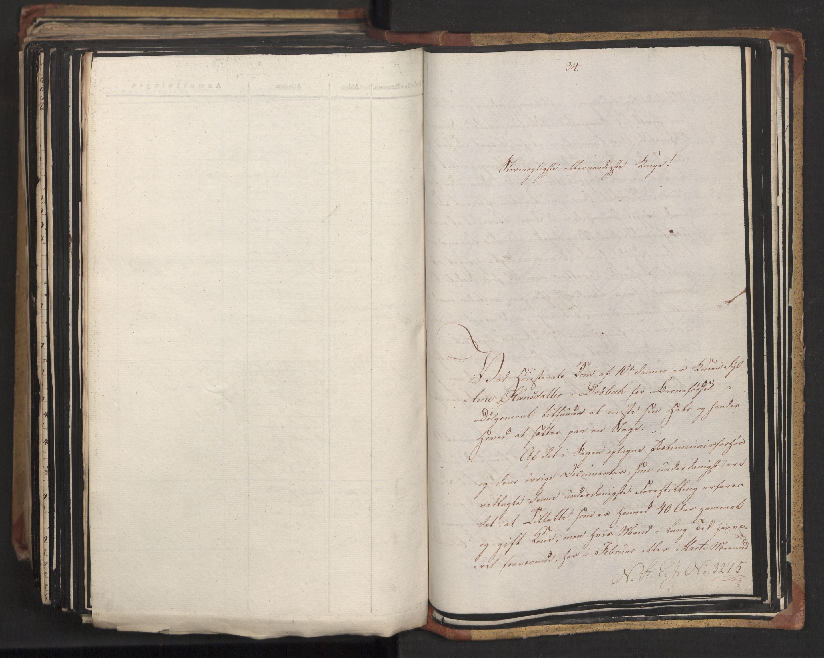 Statsrådsavdelingen i Stockholm, RA/S-1003/D/Da/L0015: Regjeringsinnstillinger nr. 3058-3300, 1818, p. 532