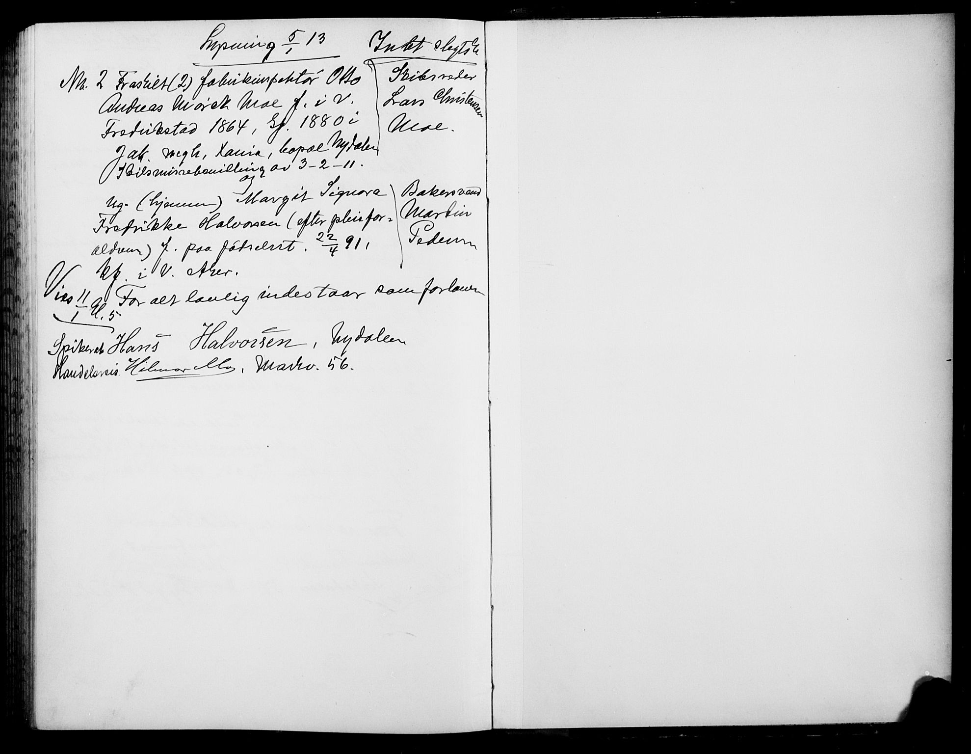 Vestre Aker prestekontor Kirkebøker, SAO/A-10025/H/Ha/L0003: Banns register no. 3, 1898-1912