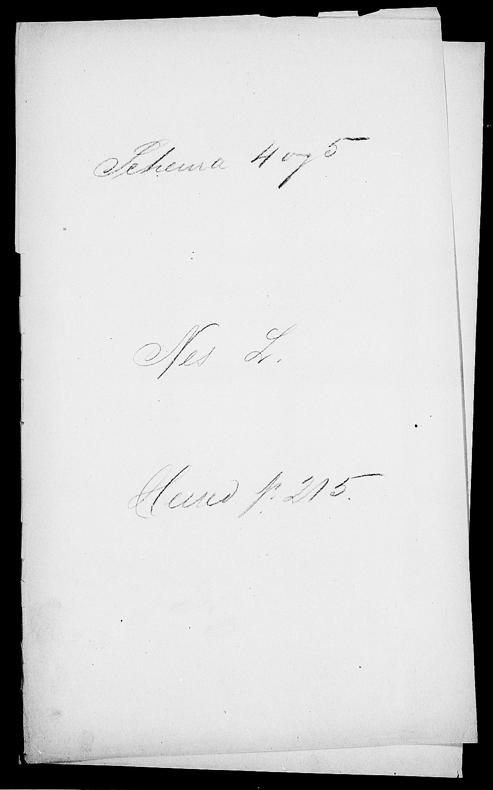 SAK, 1900 census for Nes, 1900, p. 1