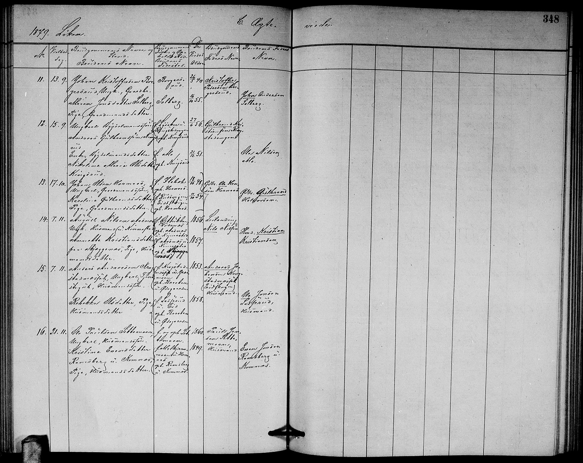 Høland prestekontor Kirkebøker, AV/SAO-A-10346a/G/Ga/L0006: Parish register (copy) no. I 6, 1869-1879, p. 348