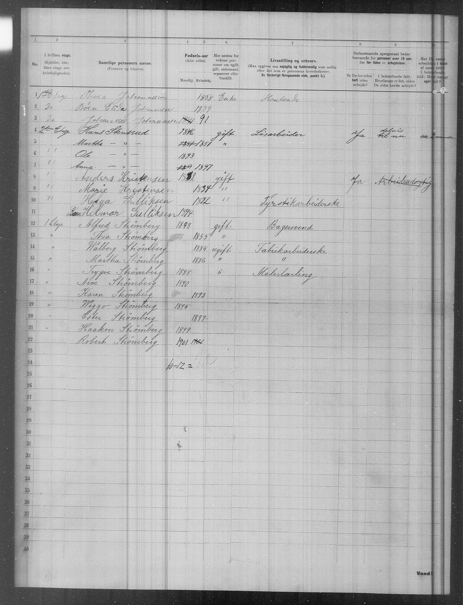 OBA, Municipal Census 1902 for Kristiania, 1902, p. 19762