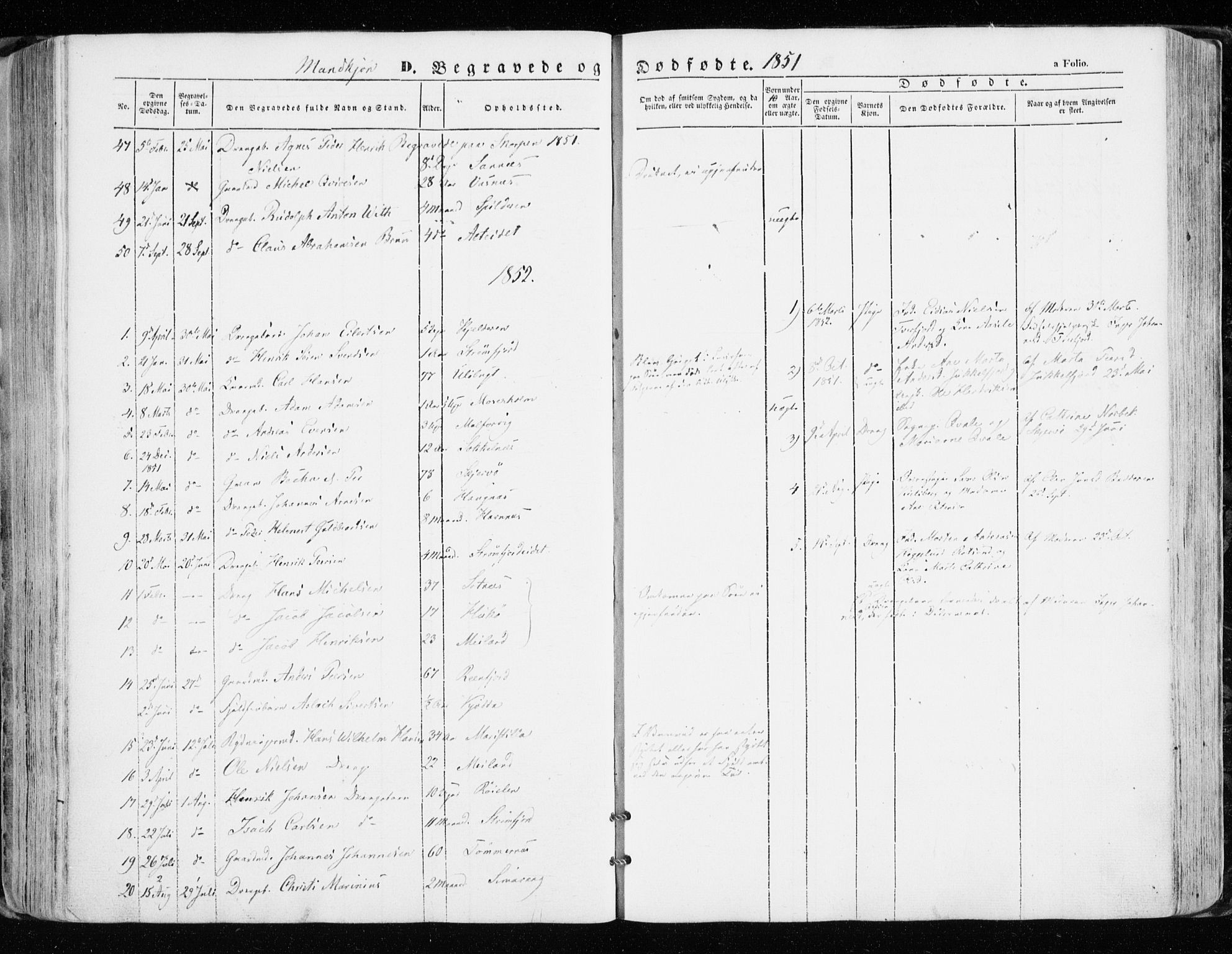 Skjervøy sokneprestkontor, AV/SATØ-S-1300/H/Ha/Haa/L0006kirke: Parish register (official) no. 6, 1848-1859