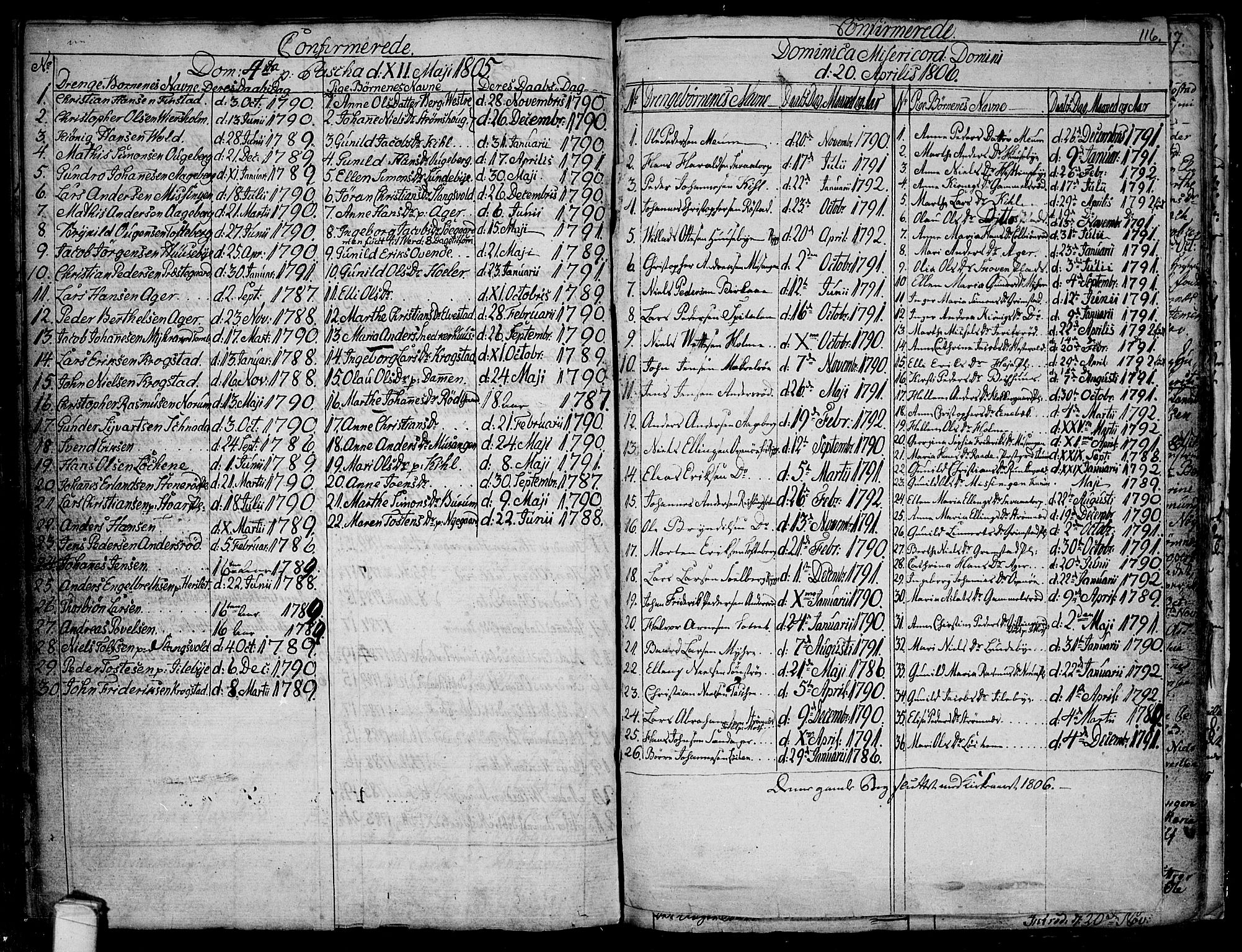 Råde prestekontor kirkebøker, AV/SAO-A-2009/F/Fa/L0002: Parish register (official) no. 2, 1762-1806, p. 116