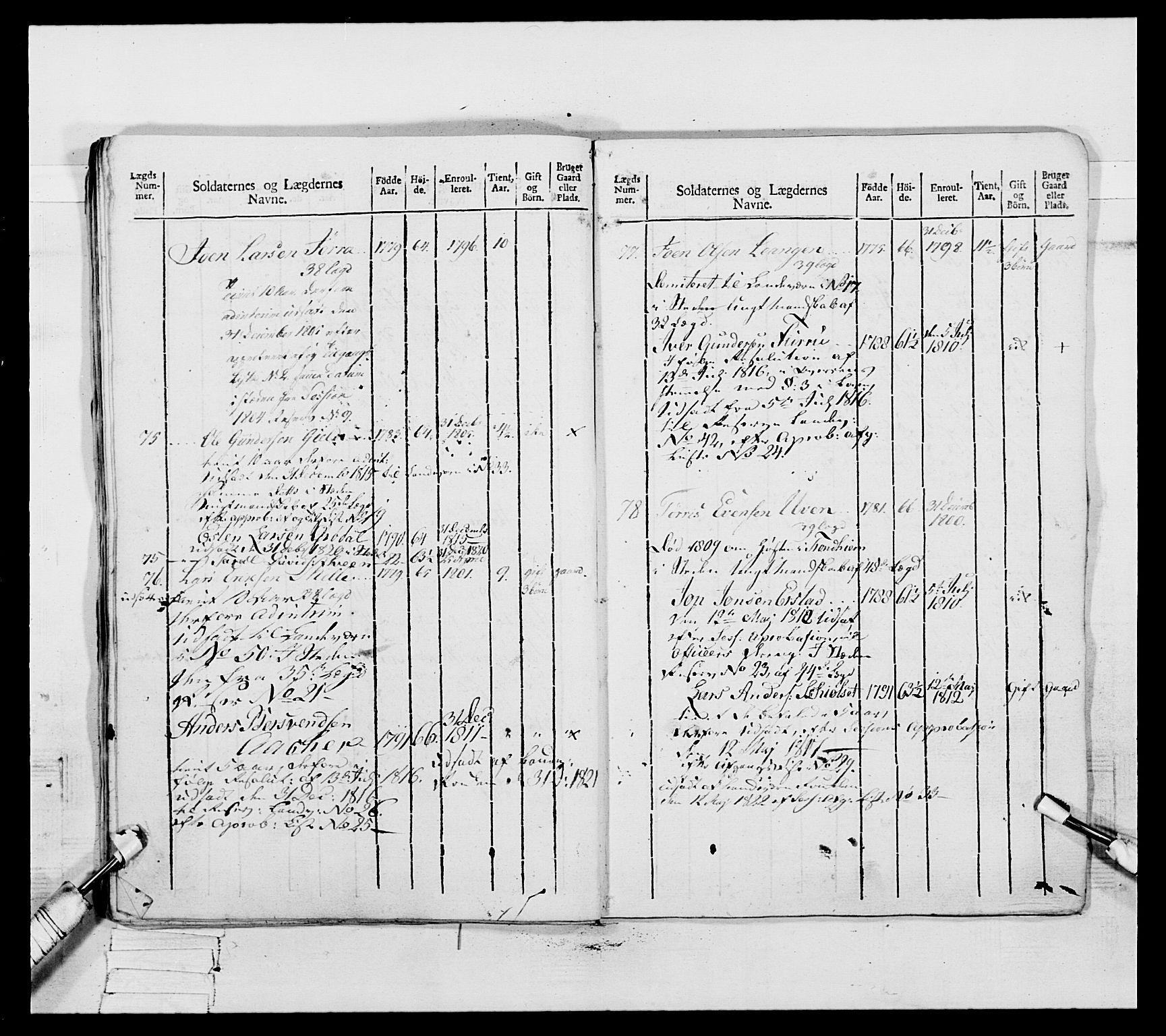 Generalitets- og kommissariatskollegiet, Det kongelige norske kommissariatskollegium, AV/RA-EA-5420/E/Eh/L0083a: 2. Trondheimske nasjonale infanteriregiment, 1810, p. 273