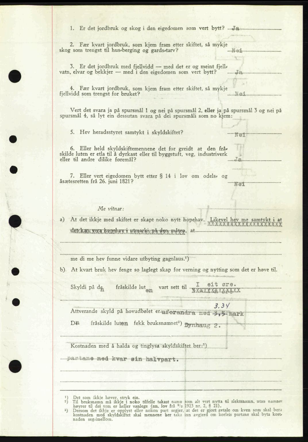 Nordre Sunnmøre sorenskriveri, AV/SAT-A-0006/1/2/2C/2Ca: Mortgage book no. A33, 1949-1950, Diary no: : 120/1950