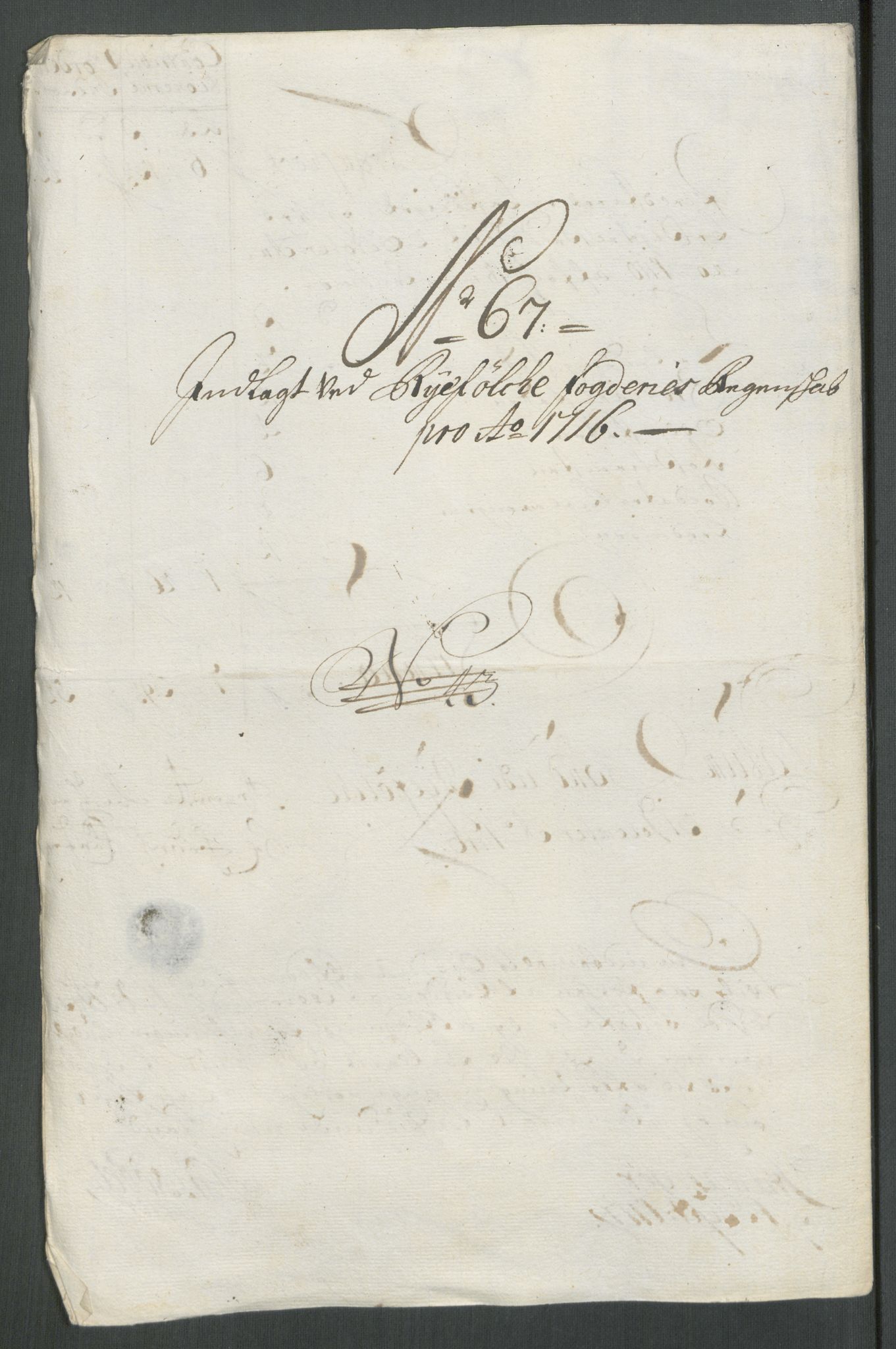 Rentekammeret inntil 1814, Reviderte regnskaper, Fogderegnskap, RA/EA-4092/R47/L2869: Fogderegnskap Ryfylke, 1716, p. 334