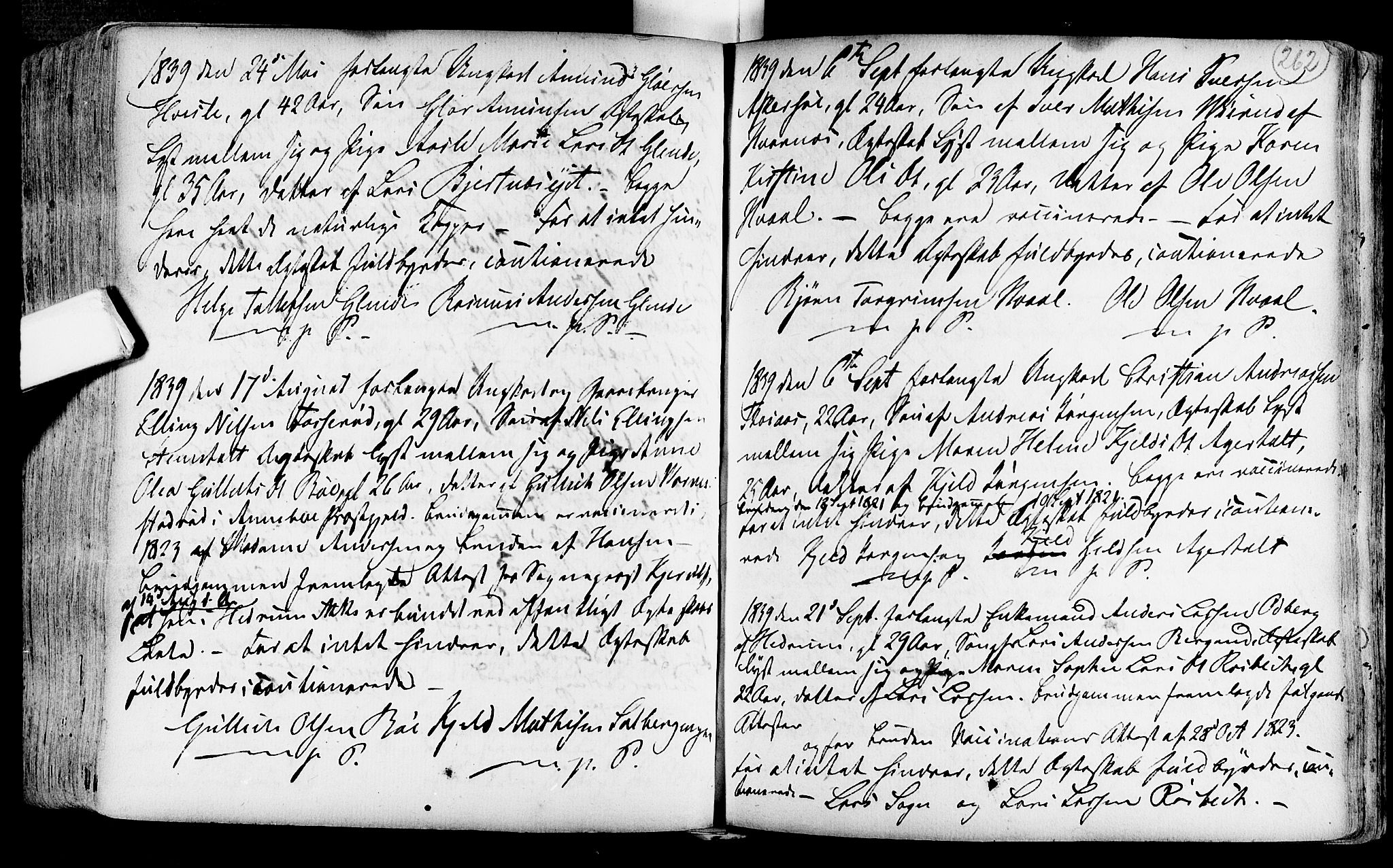Lardal kirkebøker, SAKO/A-350/F/Fa/L0004: Parish register (official) no. i 4, 1733-1815, p. 262