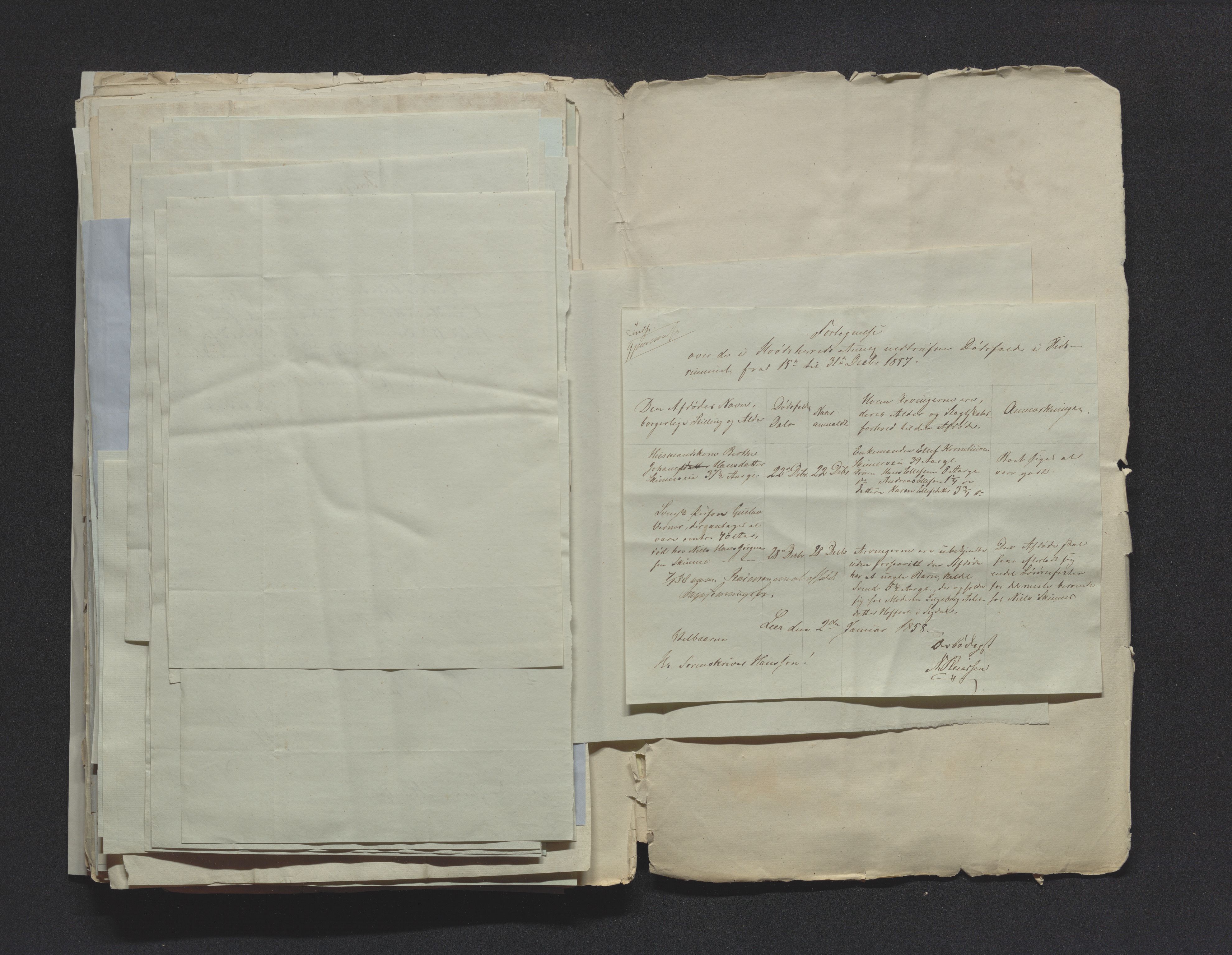 Eiker, Modum og Sigdal sorenskriveri, AV/SAKO-A-123/H/Ha/Hab/L0009: Dødsfallsmeldinger, 1854-1857, p. 546