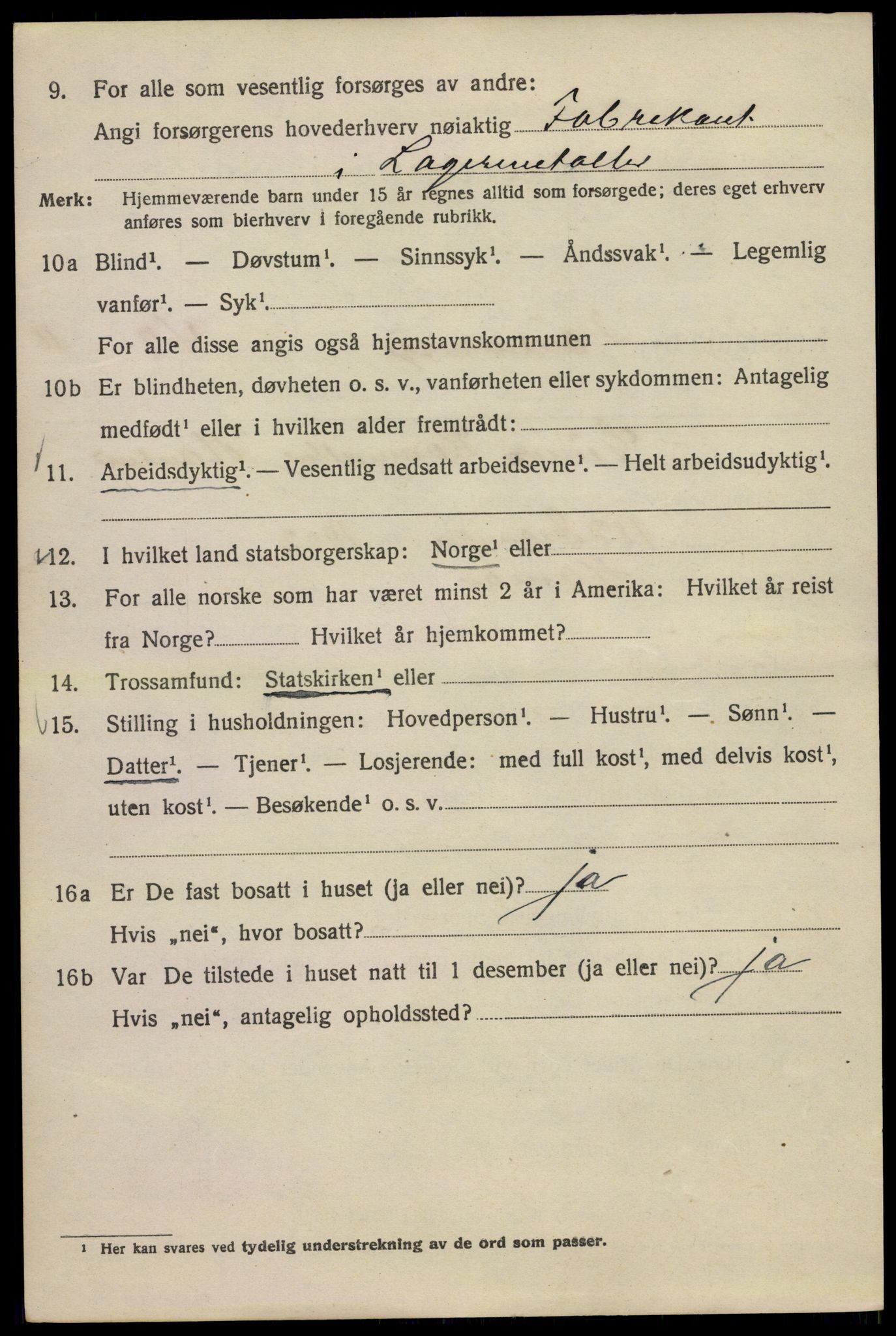 SAO, 1920 census for Kristiania, 1920, p. 273832