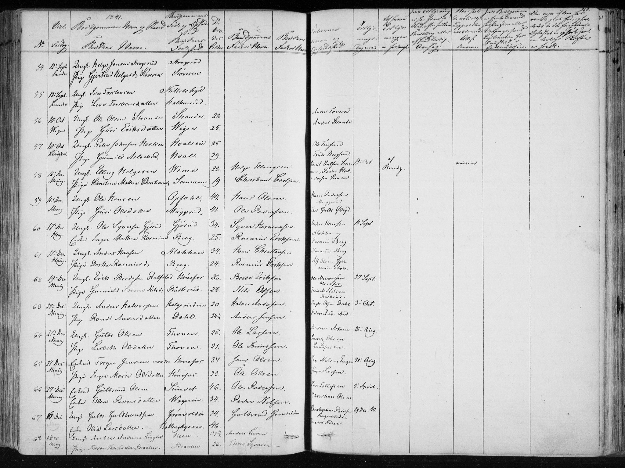 Norderhov kirkebøker, SAKO/A-237/F/Fa/L0010: Parish register (official) no. 10, 1837-1847, p. 360