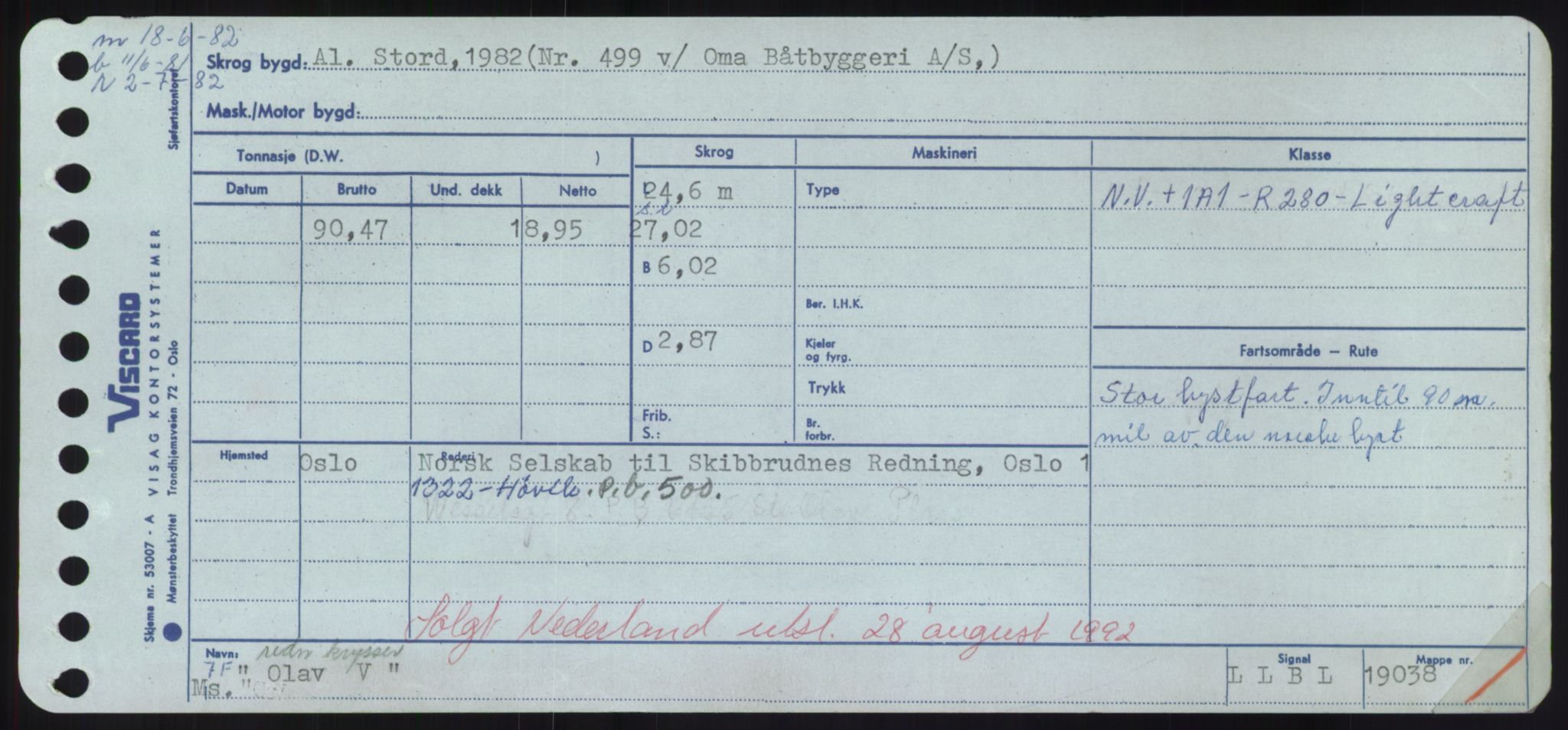 Sjøfartsdirektoratet med forløpere, Skipsmålingen, RA/S-1627/H/Hd/L0028: Fartøy, O, p. 183