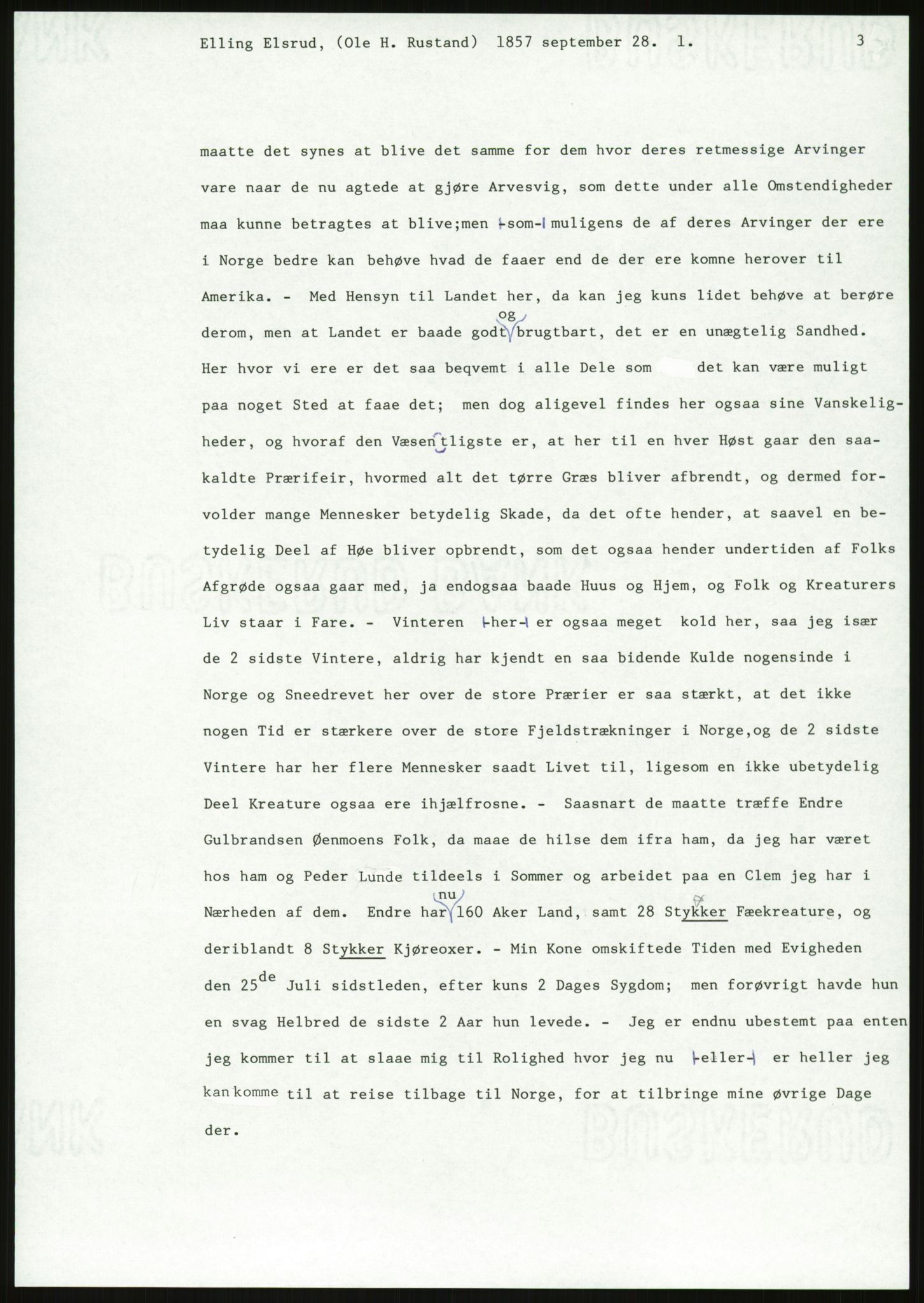 Samlinger til kildeutgivelse, Amerikabrevene, AV/RA-EA-4057/F/L0018: Innlån fra Buskerud: Elsrud, 1838-1914, p. 1153