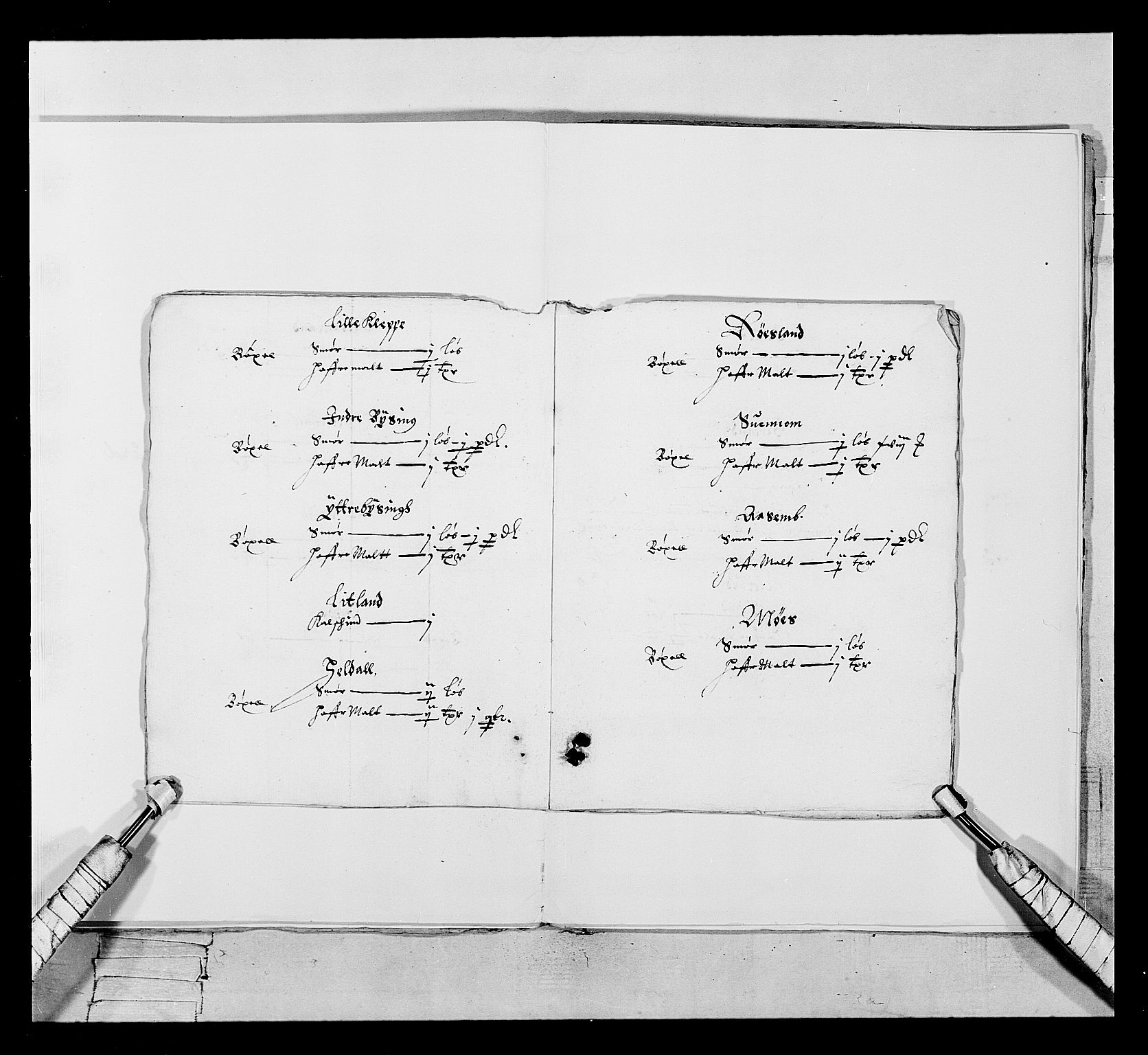 Stattholderembetet 1572-1771, AV/RA-EA-2870/Ek/L0017/0001: Jordebøker 1633-1658: / Adelsjordebøker, 1633-1639, p. 226