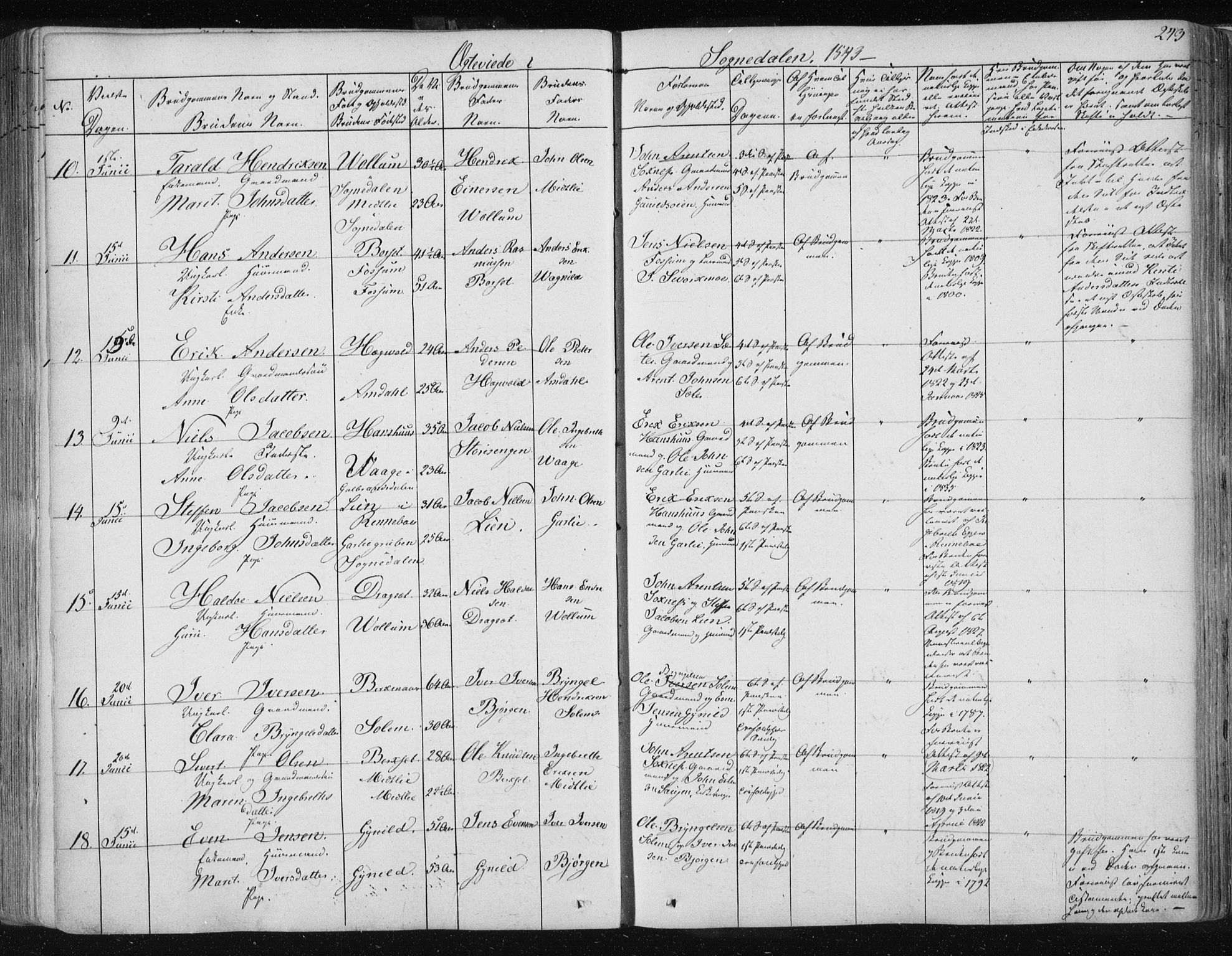 Ministerialprotokoller, klokkerbøker og fødselsregistre - Sør-Trøndelag, SAT/A-1456/687/L0999: Parish register (official) no. 687A05 /3, 1843-1848, p. 243