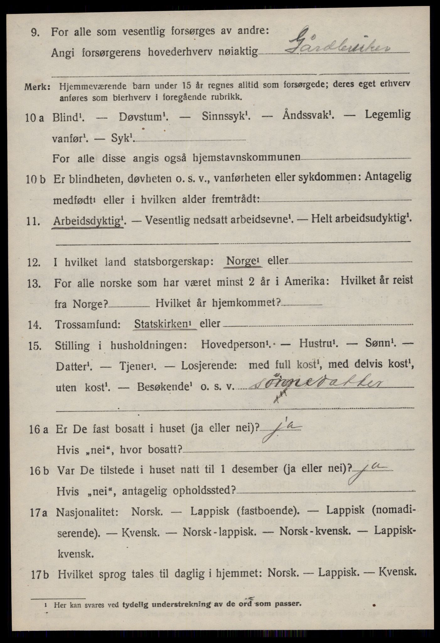 SAT, 1920 census for Rissa, 1920, p. 5956