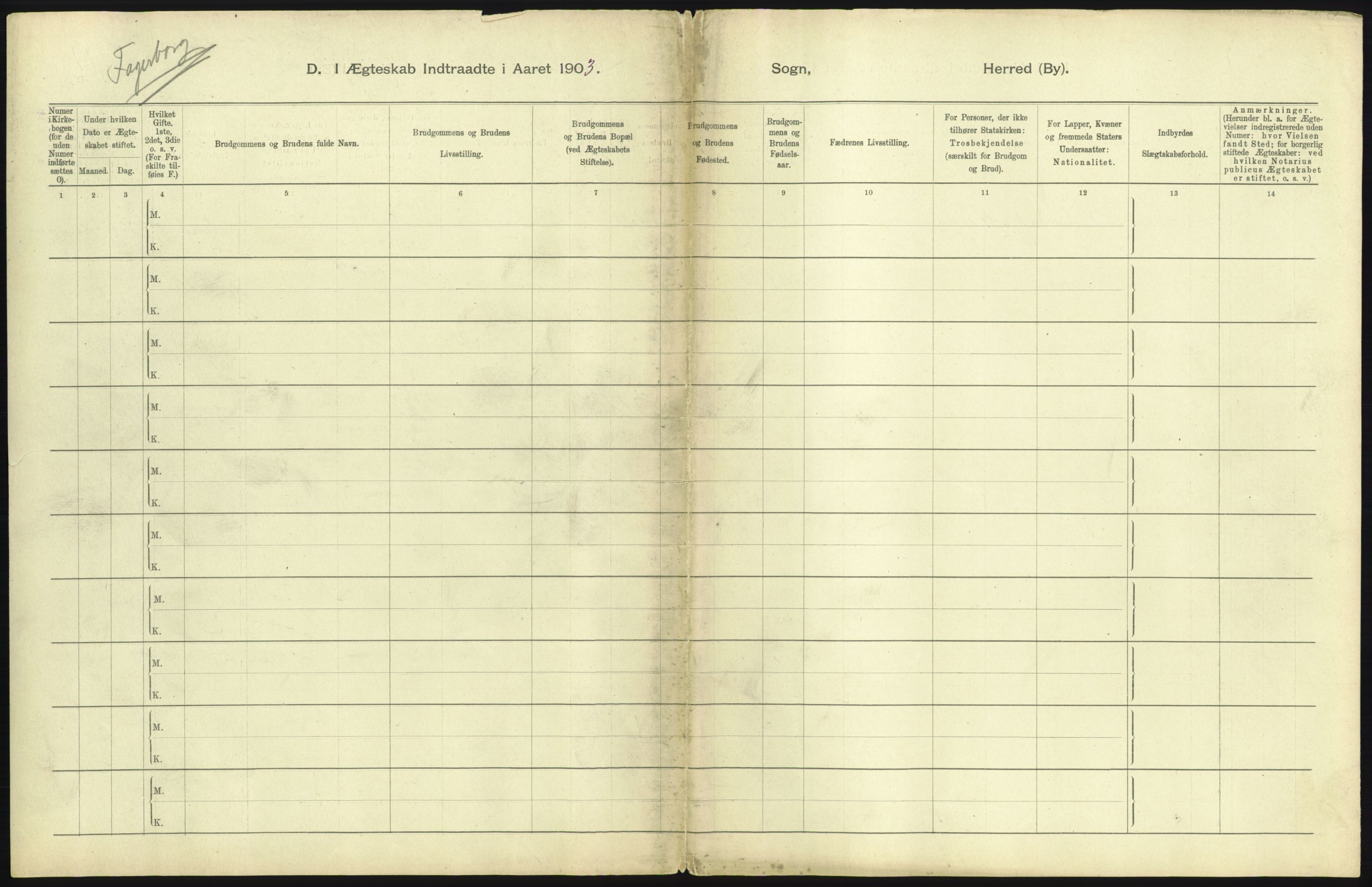 Statistisk sentralbyrå, Sosiodemografiske emner, Befolkning, RA/S-2228/D/Df/Dfa/Dfaa/L0004: Kristiania: Gifte, døde, 1903, p. 709